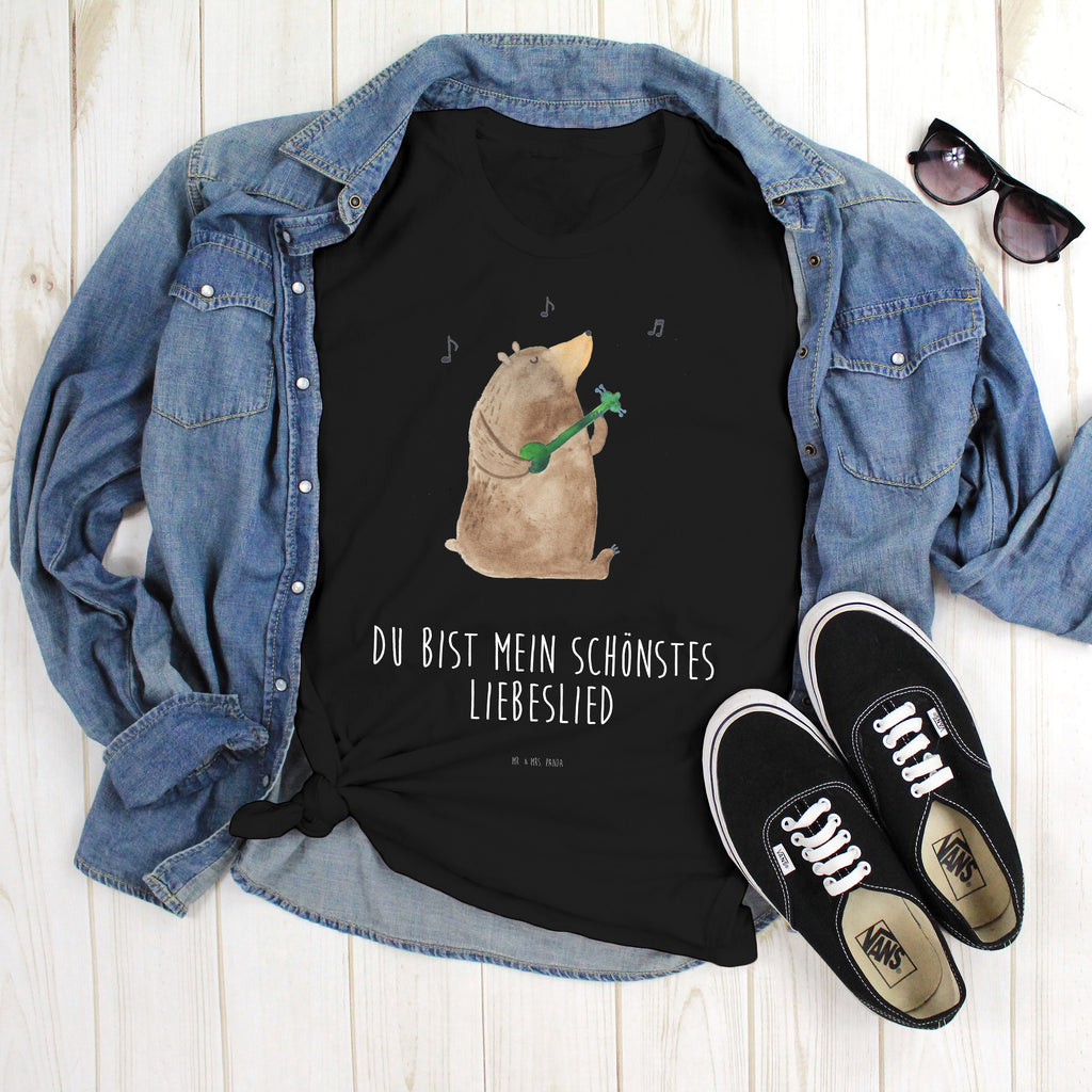 Größe S T-Shirt Bär Lied T-Shirt, Shirt, Tshirt, Lustiges T-Shirt, T-Shirt mit Spruch, Party, Junggesellenabschied, Jubiläum, Geburstag, Herrn, Damen, Männer, Frauen, Schlafshirt, Nachthemd, Sprüche, Bär, Teddy, Teddybär, Bärchen, Bear, Liebeslied, Lied, Song, Valentinstag, Valentine, Geschenk, Partner, Liebe, Freundin, Frau, Herz, Spruch