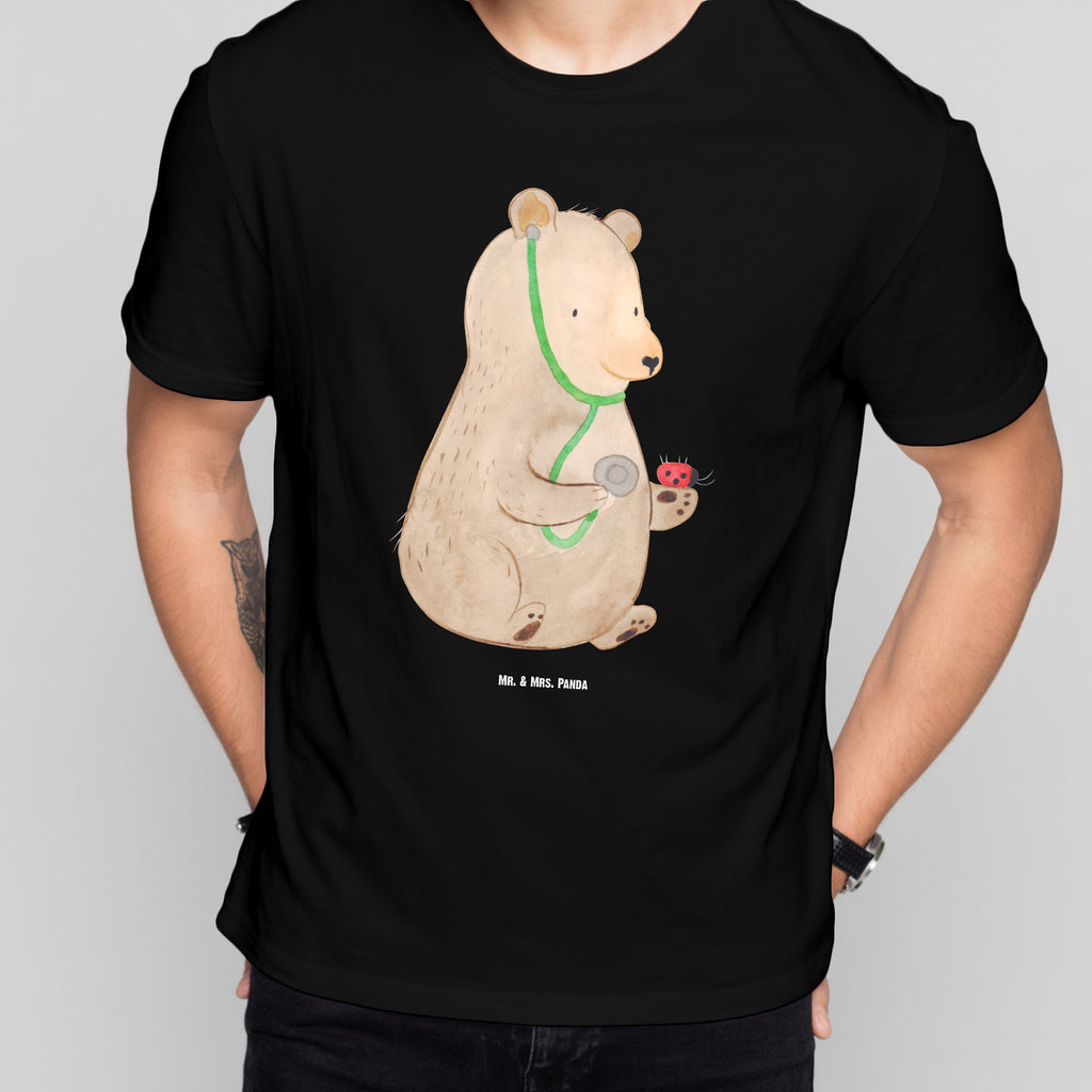Größe S T-Shirt Bär Arzt T-Shirt, Shirt, Tshirt, Lustiges T-Shirt, T-Shirt mit Spruch, Party, Junggesellenabschied, Jubiläum, Geburstag, Herrn, Damen, Männer, Frauen, Schlafshirt, Nachthemd, Sprüche, Bär, Teddy, Teddybär, Arzt, Ärztin, Doktor, Professor, Doktorin, Professorin