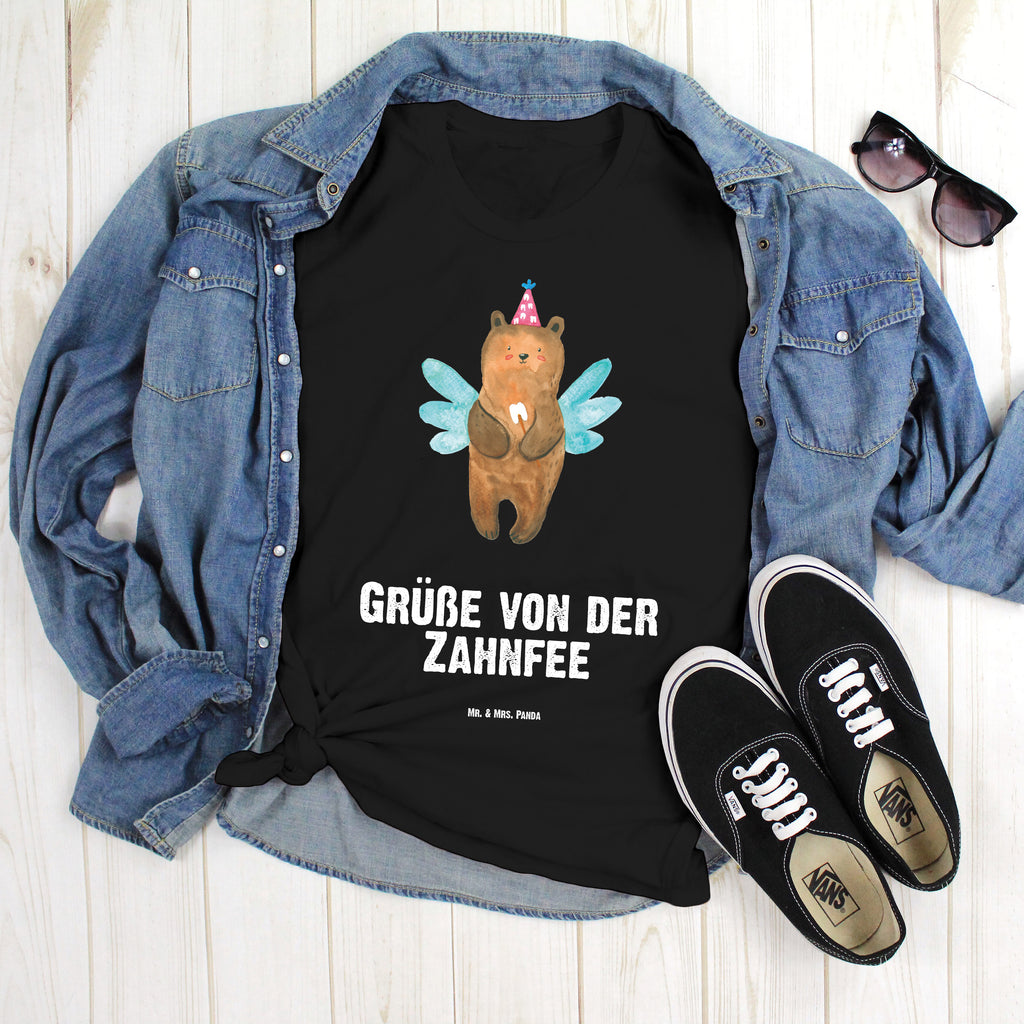 Größe L T-Shirt Zahnfee Bär T-Shirt, Shirt, Tshirt, Lustiges T-Shirt, T-Shirt mit Spruch, Party, Junggesellenabschied, Jubiläum, Geburstag, Herrn, Damen, Männer, Frauen, Schlafshirt, Nachthemd, Sprüche, Bär, Teddy, Teddybär, Zahnfee, Fee, Milchzahn, Erster Zahn