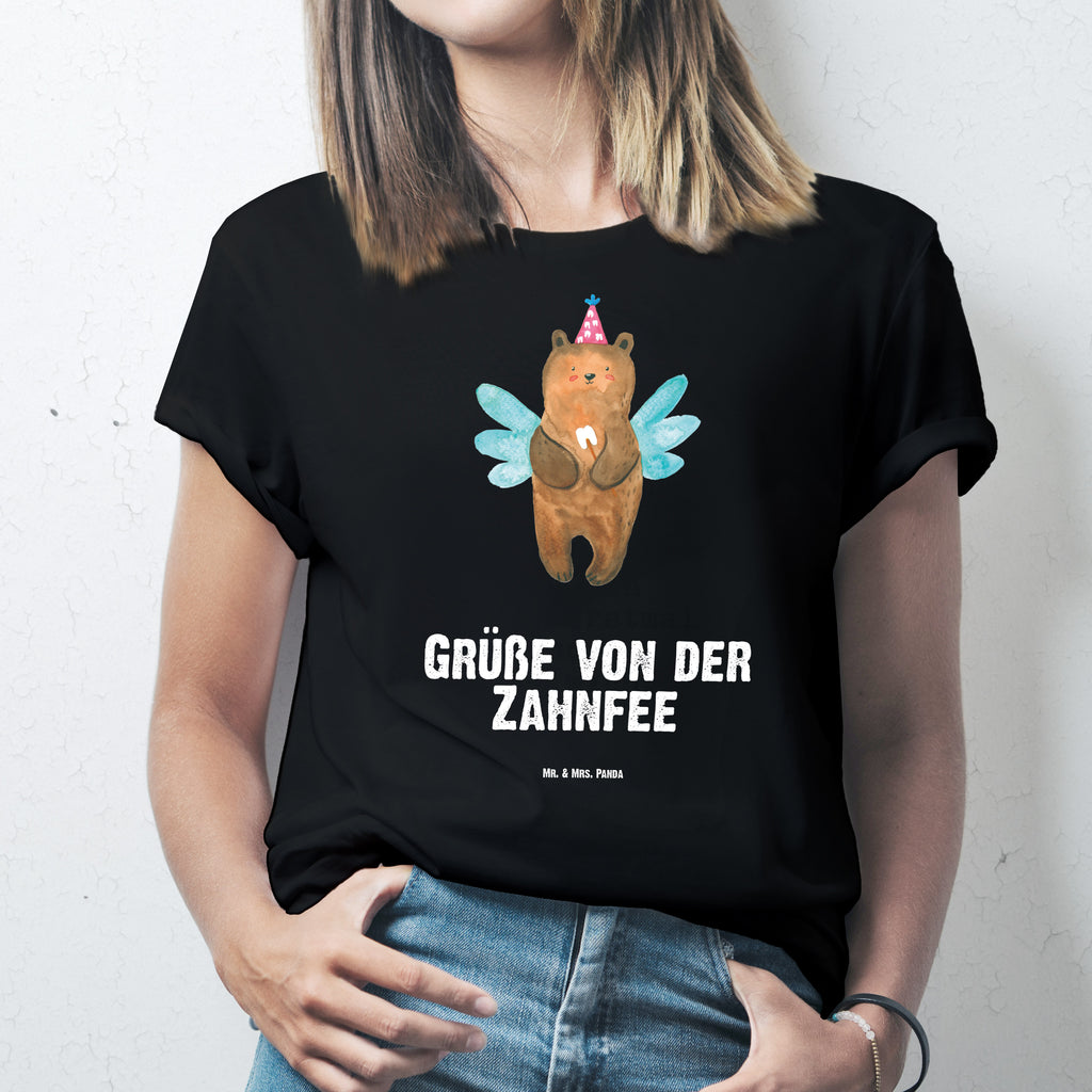 Größe L T-Shirt Zahnfee Bär T-Shirt, Shirt, Tshirt, Lustiges T-Shirt, T-Shirt mit Spruch, Party, Junggesellenabschied, Jubiläum, Geburstag, Herrn, Damen, Männer, Frauen, Schlafshirt, Nachthemd, Sprüche, Bär, Teddy, Teddybär, Zahnfee, Fee, Milchzahn, Erster Zahn