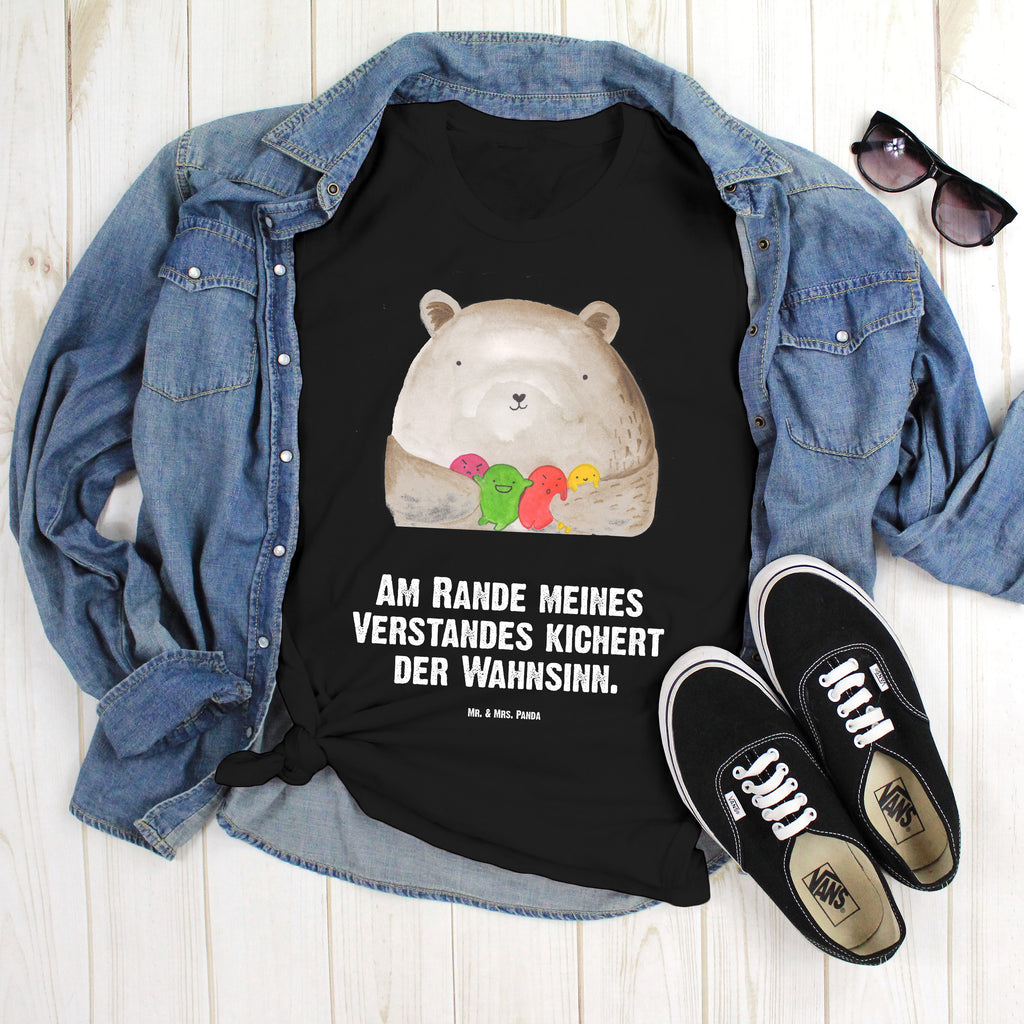Größe XL T-Shirt Bär Gefühl T-Shirt, Shirt, Tshirt, Lustiges T-Shirt, T-Shirt mit Spruch, Party, Junggesellenabschied, Jubiläum, Geburstag, Herrn, Damen, Männer, Frauen, Schlafshirt, Nachthemd, Sprüche, Bär, Teddy, Teddybär, Wahnsinn, Verrückt, Durchgedreht