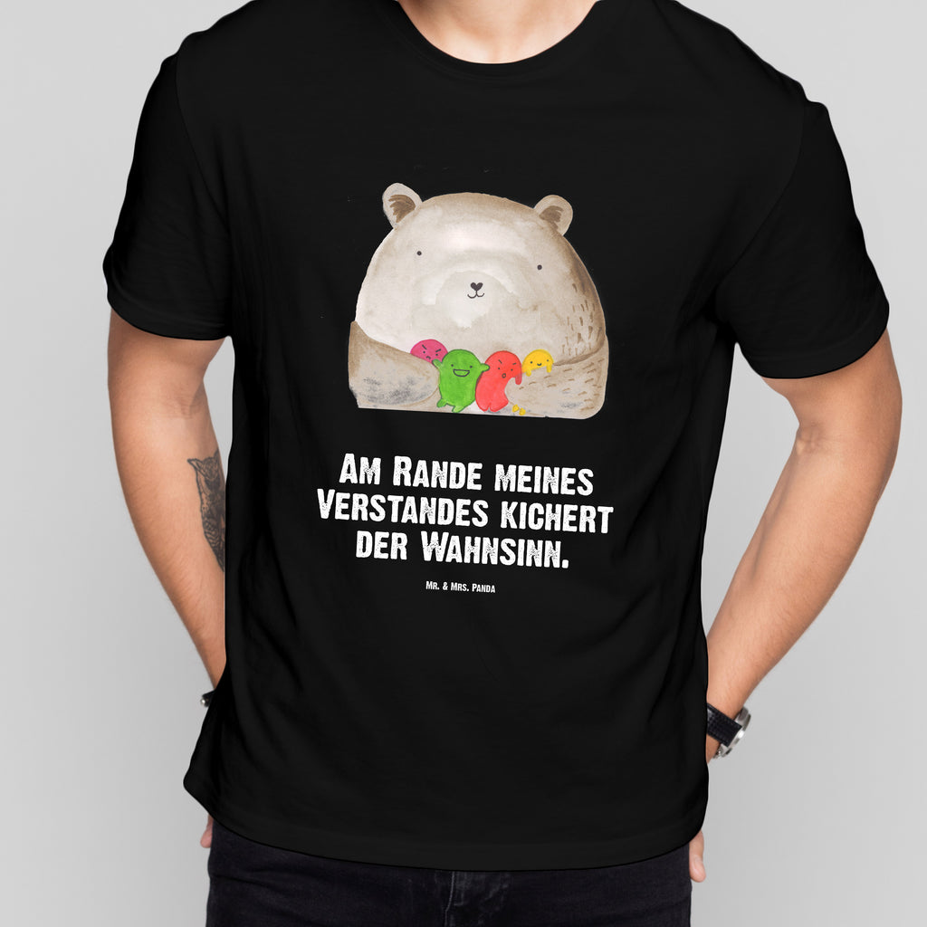 Größe XL T-Shirt Bär Gefühl T-Shirt, Shirt, Tshirt, Lustiges T-Shirt, T-Shirt mit Spruch, Party, Junggesellenabschied, Jubiläum, Geburstag, Herrn, Damen, Männer, Frauen, Schlafshirt, Nachthemd, Sprüche, Bär, Teddy, Teddybär, Wahnsinn, Verrückt, Durchgedreht