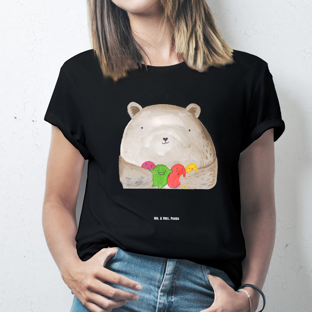 Größe XL T-Shirt Bär Gefühl T-Shirt, Shirt, Tshirt, Lustiges T-Shirt, T-Shirt mit Spruch, Party, Junggesellenabschied, Jubiläum, Geburstag, Herrn, Damen, Männer, Frauen, Schlafshirt, Nachthemd, Sprüche, Bär, Teddy, Teddybär, Wahnsinn, Verrückt, Durchgedreht