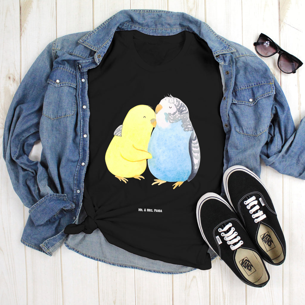 Größe XXL T-Shirt Wellensittich Liebe T-Shirt, Shirt, Tshirt, Lustiges T-Shirt, T-Shirt mit Spruch, Party, Junggesellenabschied, Jubiläum, Geburstag, Herrn, Damen, Männer, Frauen, Schlafshirt, Nachthemd, Sprüche, Liebe, Partner, Freund, Freundin, Ehemann, Ehefrau, Heiraten, Verlobung, Heiratsantrag, Liebesgeschenk, Jahrestag, Hocheitstag, Vögel, Wellensittich, Nähe, Kuscheln, Vertrauen