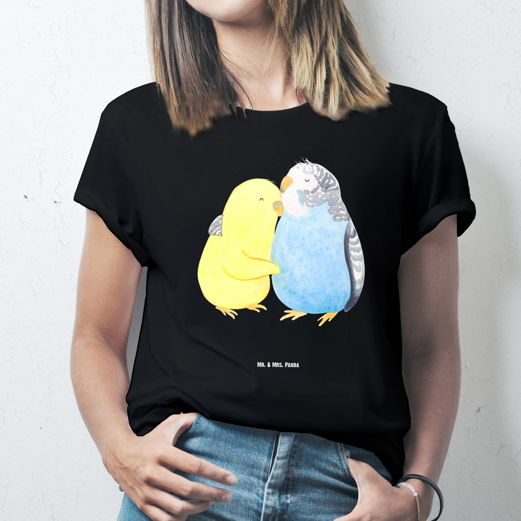 Größe XXL T-Shirt Wellensittich Liebe T-Shirt, Shirt, Tshirt, Lustiges T-Shirt, T-Shirt mit Spruch, Party, Junggesellenabschied, Jubiläum, Geburstag, Herrn, Damen, Männer, Frauen, Schlafshirt, Nachthemd, Sprüche, Liebe, Partner, Freund, Freundin, Ehemann, Ehefrau, Heiraten, Verlobung, Heiratsantrag, Liebesgeschenk, Jahrestag, Hocheitstag, Vögel, Wellensittich, Nähe, Kuscheln, Vertrauen