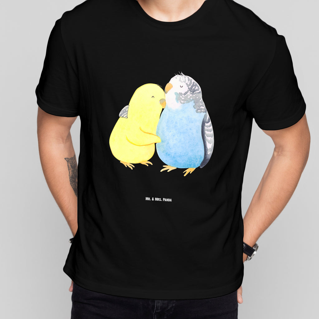 Größe XXL T-Shirt Wellensittich Liebe T-Shirt, Shirt, Tshirt, Lustiges T-Shirt, T-Shirt mit Spruch, Party, Junggesellenabschied, Jubiläum, Geburstag, Herrn, Damen, Männer, Frauen, Schlafshirt, Nachthemd, Sprüche, Liebe, Partner, Freund, Freundin, Ehemann, Ehefrau, Heiraten, Verlobung, Heiratsantrag, Liebesgeschenk, Jahrestag, Hocheitstag, Vögel, Wellensittich, Nähe, Kuscheln, Vertrauen