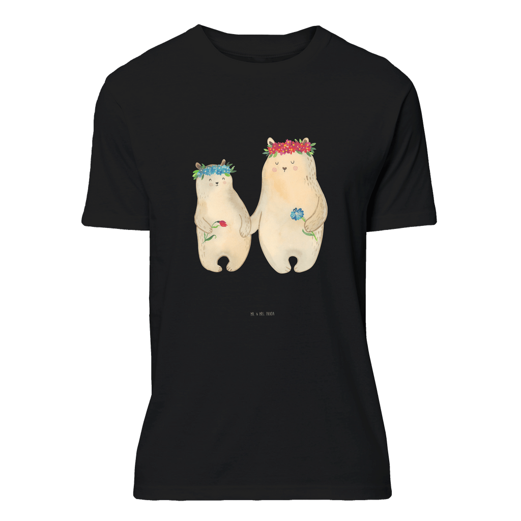 Größe S T-Shirt Bären mit Blumenkranz T-Shirt, Shirt, Tshirt, Lustiges T-Shirt, T-Shirt mit Spruch, Party, Junggesellenabschied, Jubiläum, Geburstag, Herrn, Damen, Männer, Frauen, Schlafshirt, Nachthemd, Sprüche, Familie, Vatertag, Muttertag, Bruder, Schwester, Mama, Papa, Oma, Opa, Bär, Bären, Mutter, Mutti, Mami, Lieblingsmensch, Lieblingsmama, beste Mutter, weltbeste Mama, Geschenk Mama. Muttertag, Tochter, Kind, Kinder, Töchter, Family, Vorbild