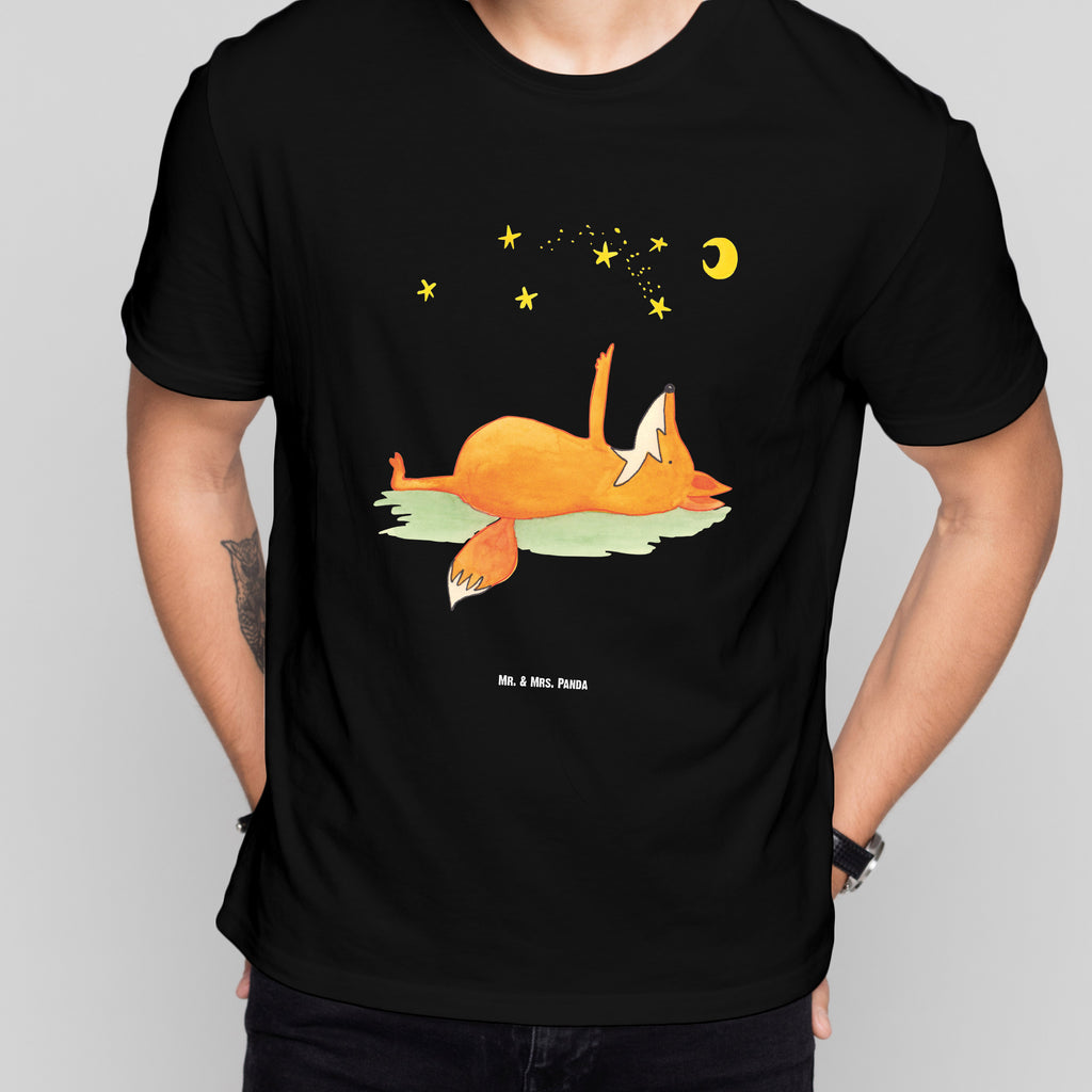 Größe XXL T-Shirt Fuchs Sterne T-Shirt, Shirt, Tshirt, Lustiges T-Shirt, T-Shirt mit Spruch, Party, Junggesellenabschied, Jubiläum, Geburstag, Herrn, Damen, Männer, Frauen, Schlafshirt, Nachthemd, Sprüche, Fuchs, Füchse, tröstende Worte, Spruch positiv, Spruch schön, Romantik, Always Look on the Bright Side of Life