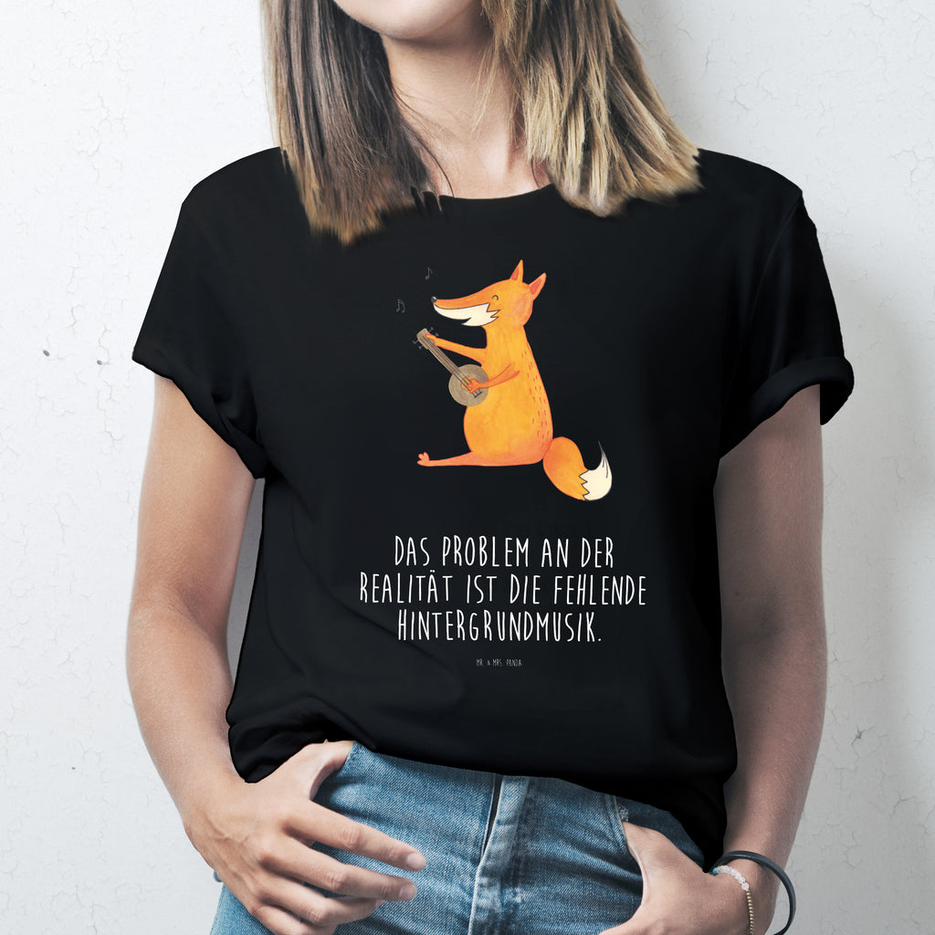 Größe S T-Shirt Fuchs Gitarre T-Shirt, Shirt, Tshirt, Lustiges T-Shirt, T-Shirt mit Spruch, Party, Junggesellenabschied, Jubiläum, Geburstag, Herrn, Damen, Männer, Frauen, Schlafshirt, Nachthemd, Sprüche, Fuchs, Füchse, Geschenk Musiker, Musik Spruch, Musikerin, Sänger, Sängerin, Gitarre