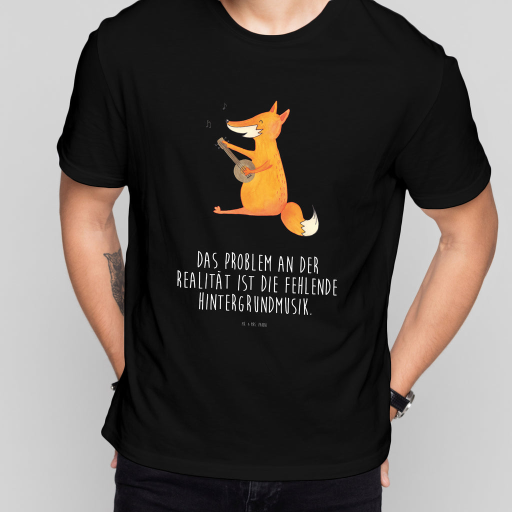 Größe S T-Shirt Fuchs Gitarre T-Shirt, Shirt, Tshirt, Lustiges T-Shirt, T-Shirt mit Spruch, Party, Junggesellenabschied, Jubiläum, Geburstag, Herrn, Damen, Männer, Frauen, Schlafshirt, Nachthemd, Sprüche, Fuchs, Füchse, Geschenk Musiker, Musik Spruch, Musikerin, Sänger, Sängerin, Gitarre