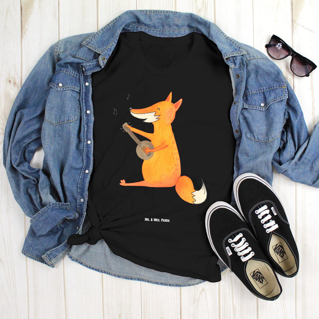 Größe S T-Shirt Fuchs Gitarre T-Shirt, Shirt, Tshirt, Lustiges T-Shirt, T-Shirt mit Spruch, Party, Junggesellenabschied, Jubiläum, Geburstag, Herrn, Damen, Männer, Frauen, Schlafshirt, Nachthemd, Sprüche, Fuchs, Füchse, Geschenk Musiker, Musik Spruch, Musikerin, Sänger, Sängerin, Gitarre