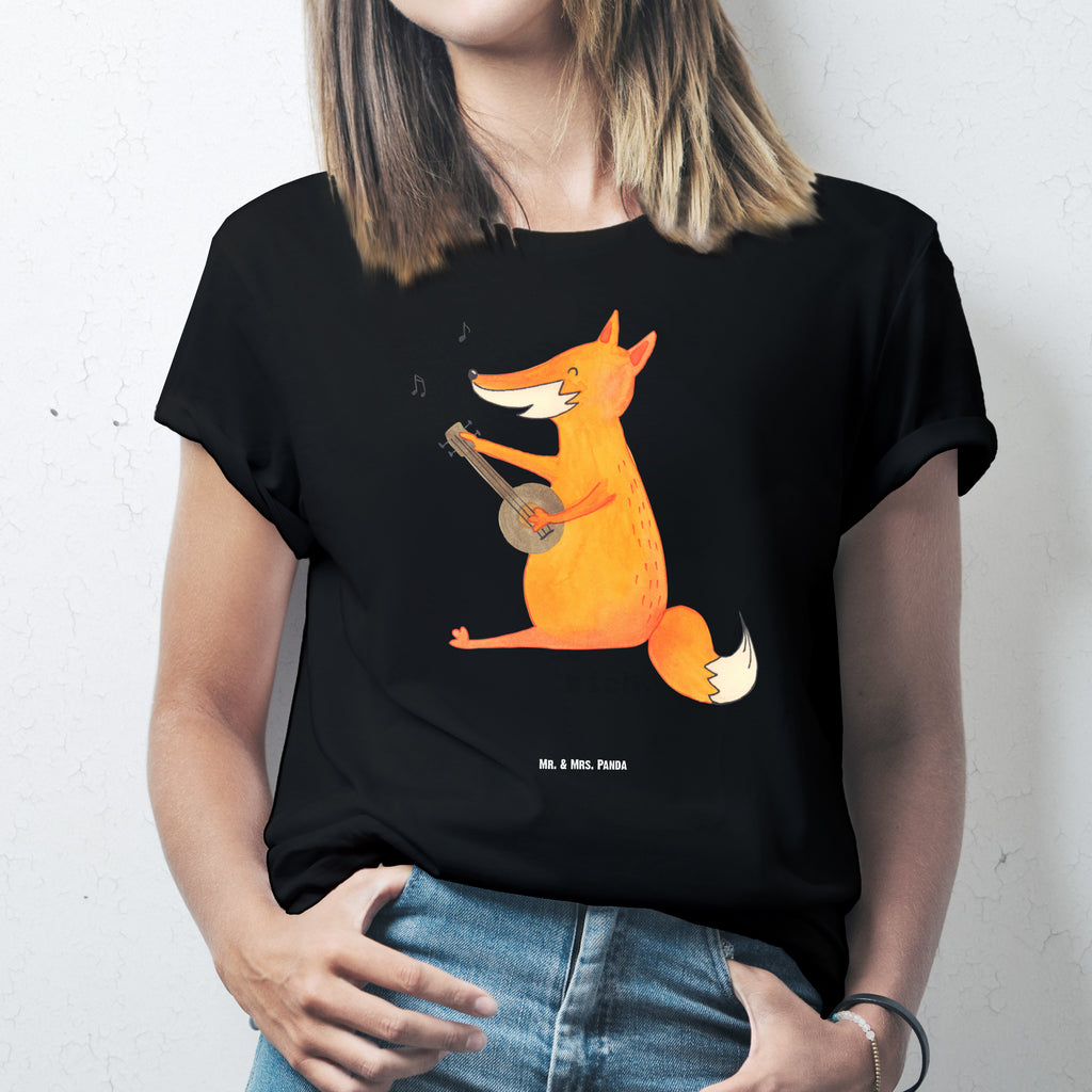 Größe S T-Shirt Fuchs Gitarre T-Shirt, Shirt, Tshirt, Lustiges T-Shirt, T-Shirt mit Spruch, Party, Junggesellenabschied, Jubiläum, Geburstag, Herrn, Damen, Männer, Frauen, Schlafshirt, Nachthemd, Sprüche, Fuchs, Füchse, Geschenk Musiker, Musik Spruch, Musikerin, Sänger, Sängerin, Gitarre