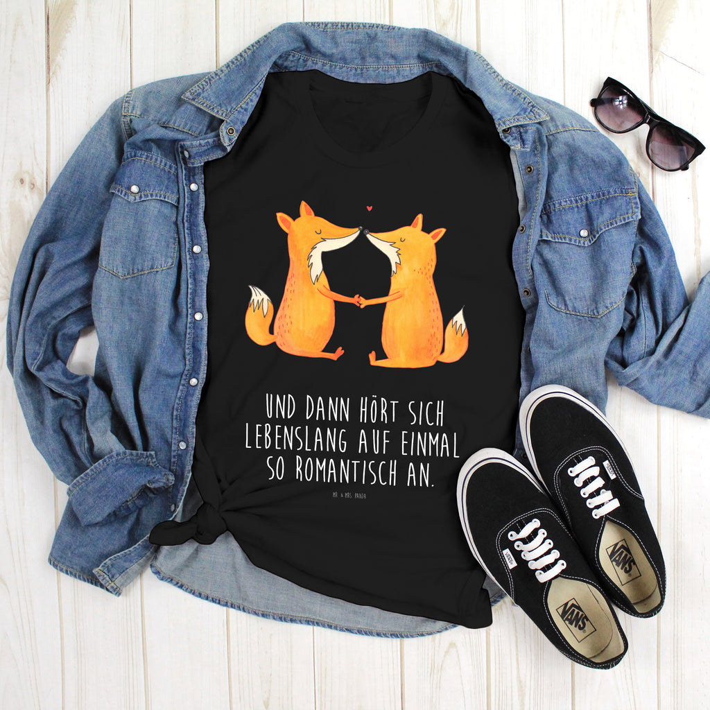 Größe S T-Shirt Füchse Liebe T-Shirt, Shirt, Tshirt, Lustiges T-Shirt, T-Shirt mit Spruch, Party, Junggesellenabschied, Jubiläum, Geburstag, Herrn, Damen, Männer, Frauen, Schlafshirt, Nachthemd, Sprüche, Fuchs, Füchse, Fox, Liebe, Liebespaar, Paar, Partner, Freundin, Freund, Ehe, Verlobte, Ehemann, Ehefrau, Liebesbeweis
