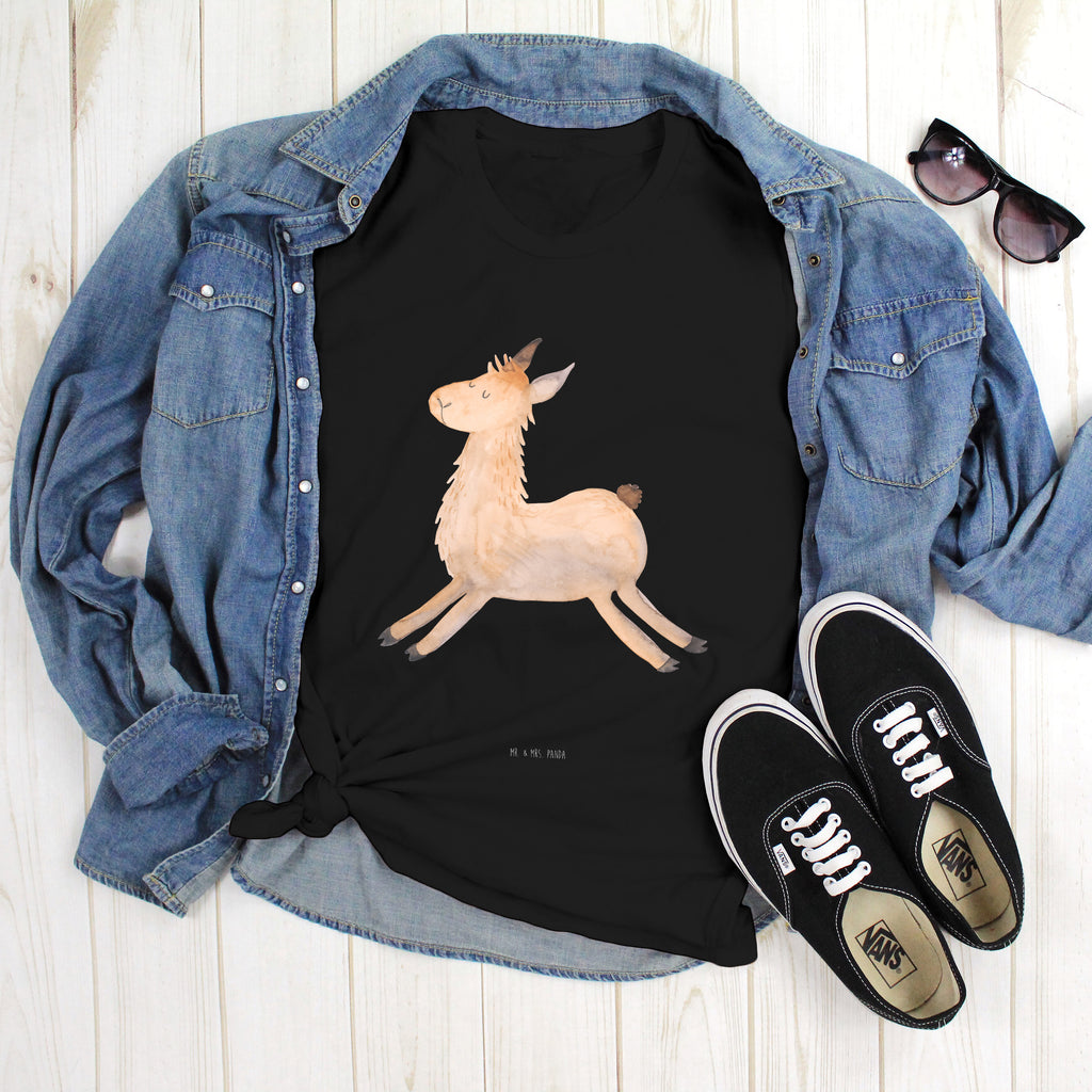 Größe S T-Shirt Lama springend T-Shirt, Shirt, Tshirt, Lustiges T-Shirt, T-Shirt mit Spruch, Party, Junggesellenabschied, Jubiläum, Geburstag, Herrn, Damen, Männer, Frauen, Schlafshirt, Nachthemd, Sprüche, Lama, Alpaka, Lamas, Lieblingstag, Happy day, fröhlich, Glück, Freundin, Liebeskummer, Neustart, guten Morgen, Start, Prüfung, Abitur