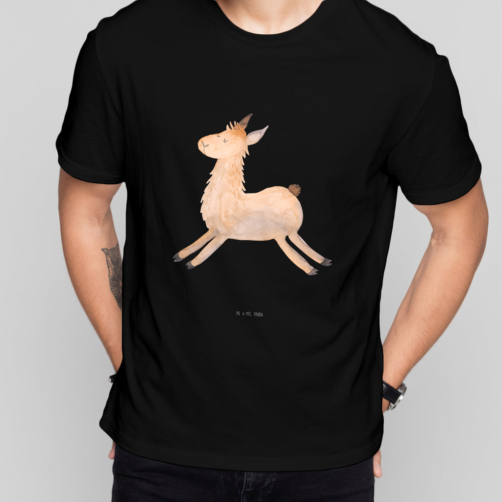 Größe S T-Shirt Lama springend T-Shirt, Shirt, Tshirt, Lustiges T-Shirt, T-Shirt mit Spruch, Party, Junggesellenabschied, Jubiläum, Geburstag, Herrn, Damen, Männer, Frauen, Schlafshirt, Nachthemd, Sprüche, Lama, Alpaka, Lamas, Lieblingstag, Happy day, fröhlich, Glück, Freundin, Liebeskummer, Neustart, guten Morgen, Start, Prüfung, Abitur