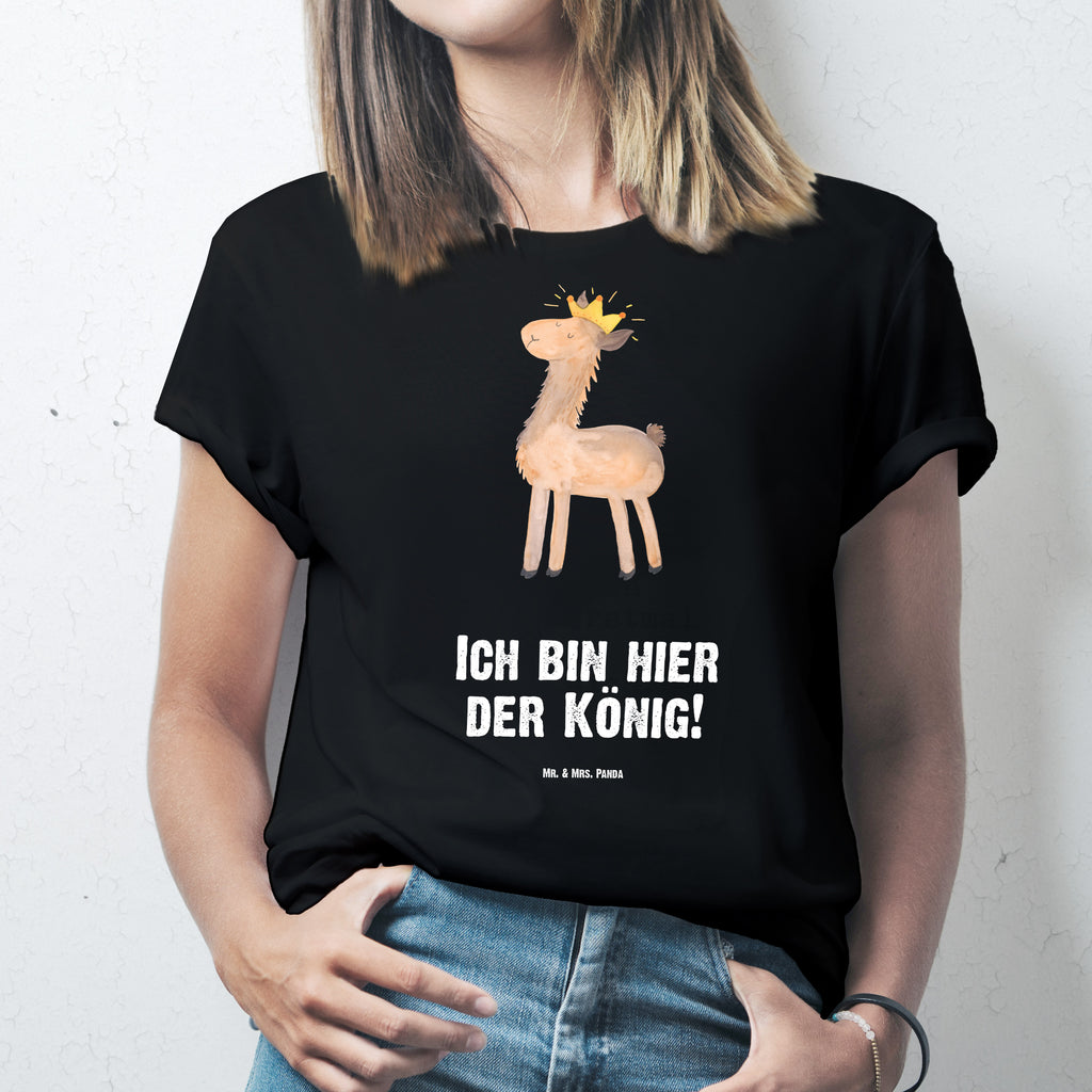 Größe M T-Shirt Lama König T-Shirt, Shirt, Tshirt, Lustiges T-Shirt, T-Shirt mit Spruch, Party, Junggesellenabschied, Jubiläum, Geburstag, Herrn, Damen, Männer, Frauen, Schlafshirt, Nachthemd, Sprüche, Lama, Alpaka, Lamas, König, Königin, Freundin, Mama, Papa, Büro Kollege, Kollegin, Chef, Vorgesetzter, Abi, Abitur