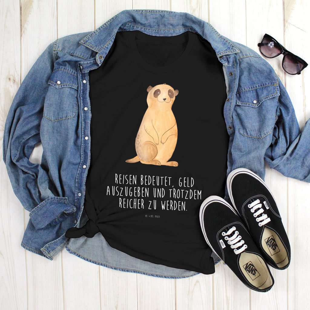 Größe S T-Shirt Erdmännchen T-Shirt, Shirt, Tshirt, Lustiges T-Shirt, T-Shirt mit Spruch, Party, Junggesellenabschied, Jubiläum, Geburstag, Herrn, Damen, Männer, Frauen, Schlafshirt, Nachthemd, Sprüche, Afrika, Wildtiere, Erdmännchen, Reisen, Spruch, Weltreise, Afrikareise, Roadtrip, Traveling