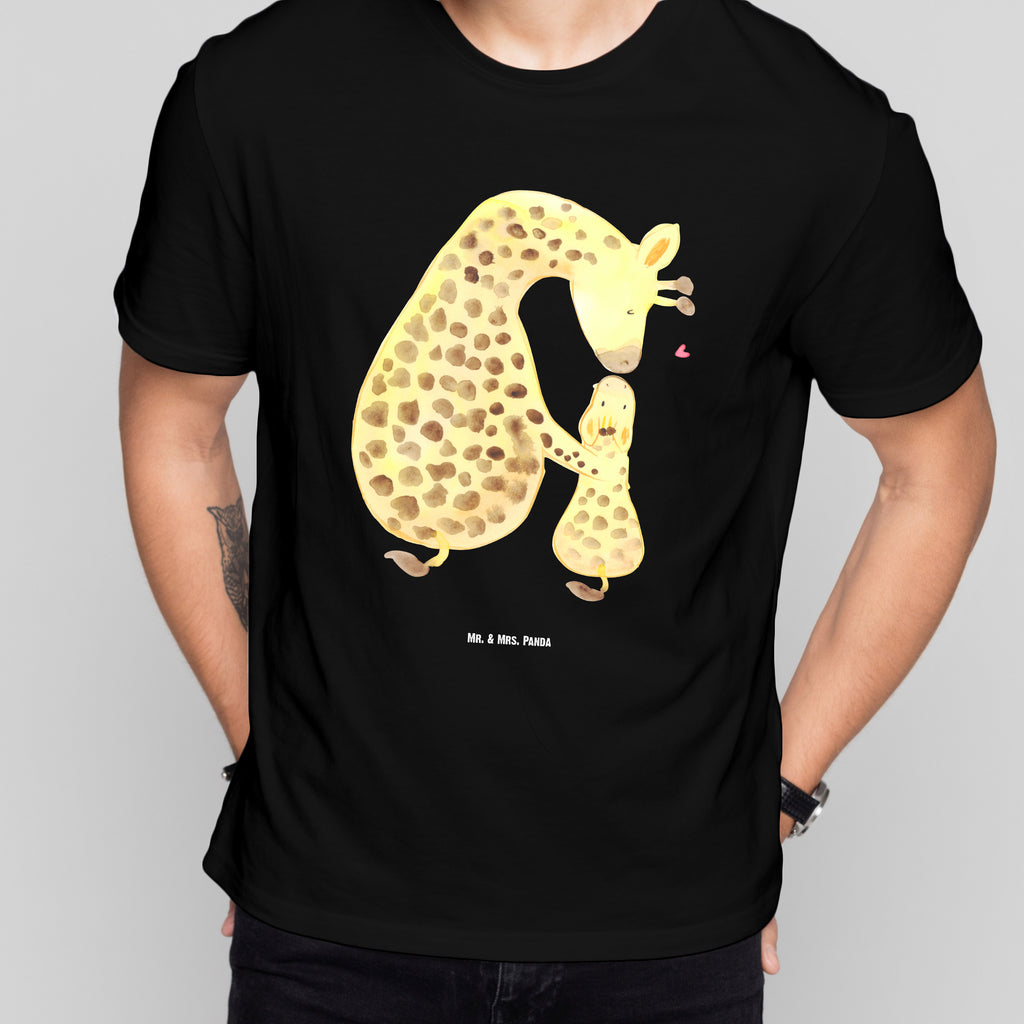 Größe M T-Shirt Giraffe mit Kind T-Shirt, Shirt, Tshirt, Lustiges T-Shirt, T-Shirt mit Spruch, Party, Junggesellenabschied, Jubiläum, Geburstag, Herrn, Damen, Männer, Frauen, Schlafshirt, Nachthemd, Sprüche, Afrika, Wildtiere, Giraffe, Kind, Mutter, Mama, Tochter, Sohn, Lieblingsmensch