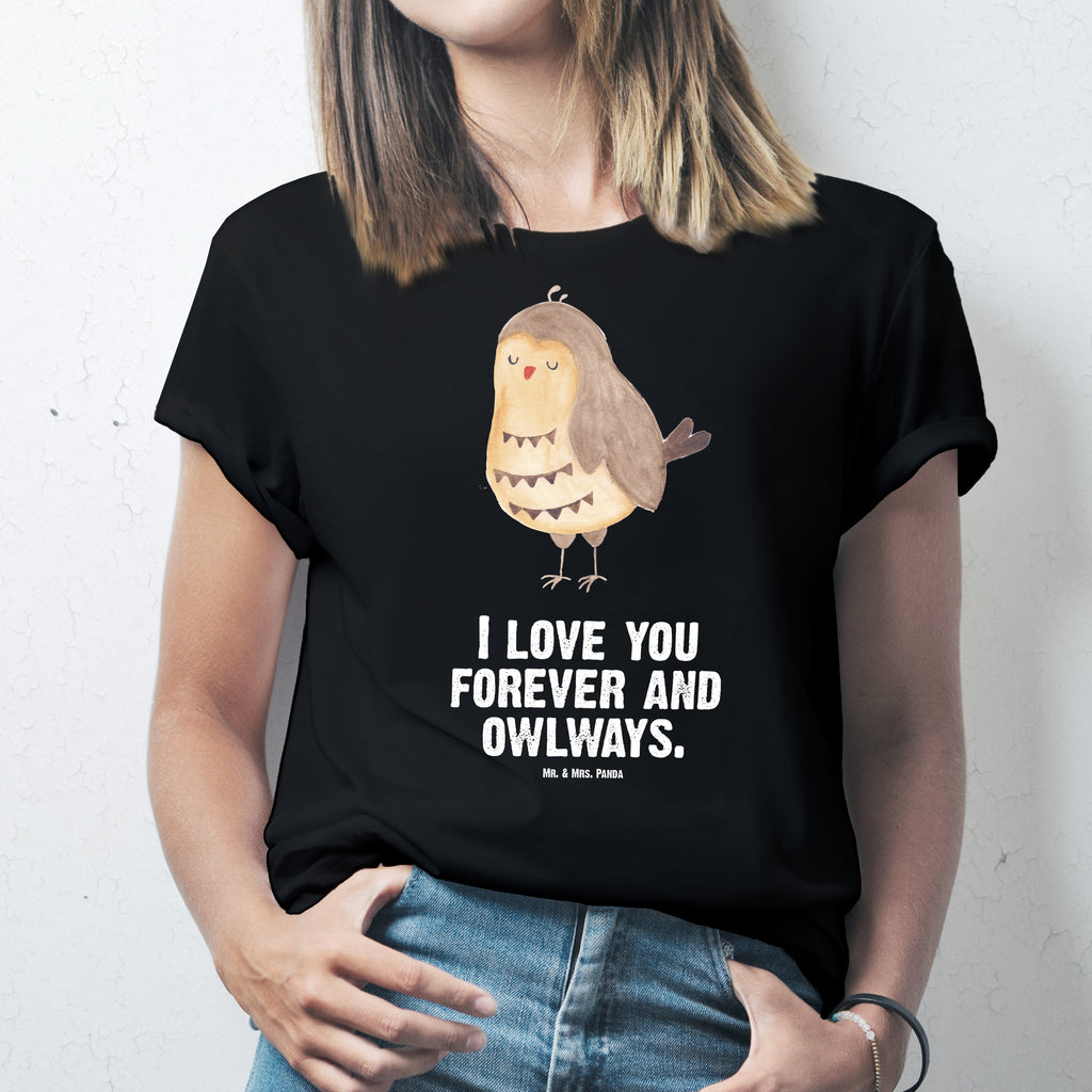 Größe XXL T-Shirt Eule Zufrieden T-Shirt, Shirt, Tshirt, Lustiges T-Shirt, T-Shirt mit Spruch, Party, Junggesellenabschied, Jubiläum, Geburstag, Herrn, Damen, Männer, Frauen, Schlafshirt, Nachthemd, Sprüche, Eule, Eule Spruch, Eule deko, Owl, Liebe Spruch, Romantisch, Wortspiel lustig, Spruch schön, Geschenk Hochzeitstag