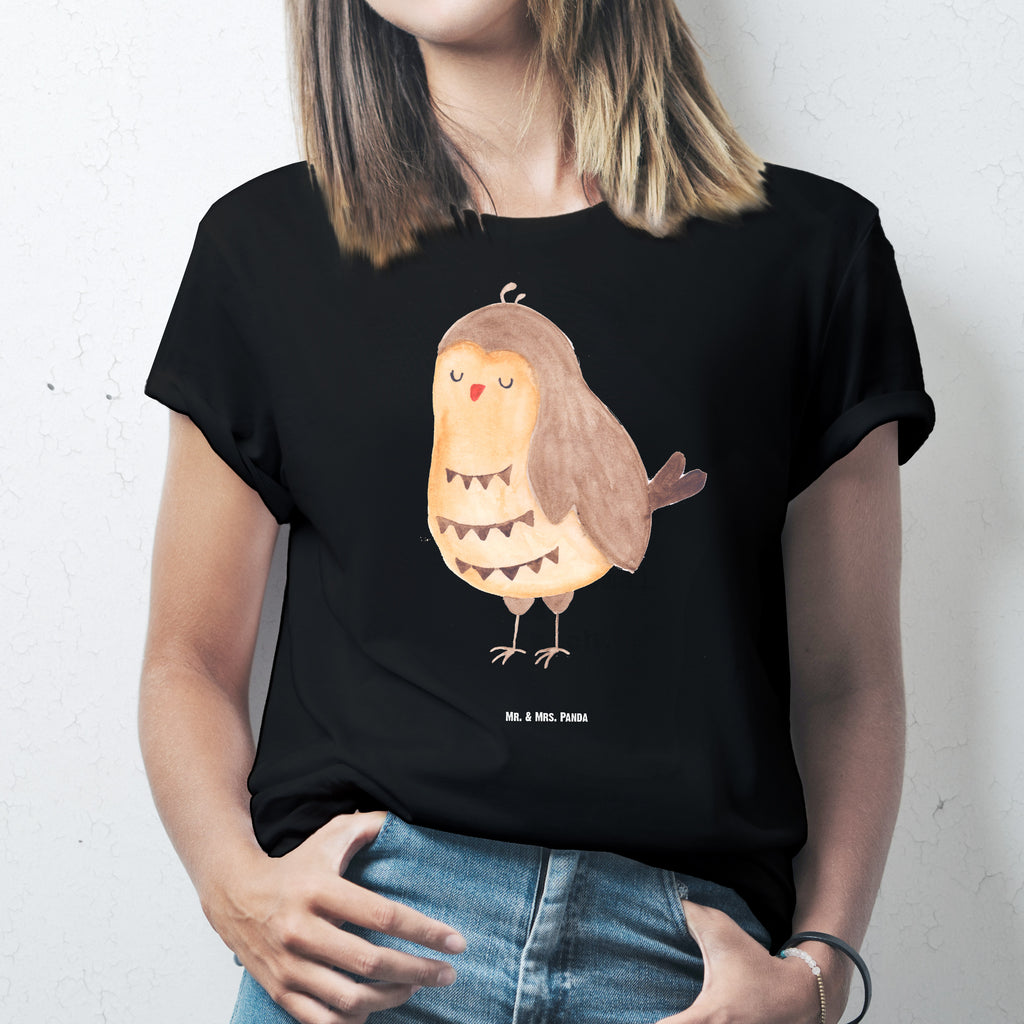 Größe XXL T-Shirt Eule Zufrieden T-Shirt, Shirt, Tshirt, Lustiges T-Shirt, T-Shirt mit Spruch, Party, Junggesellenabschied, Jubiläum, Geburstag, Herrn, Damen, Männer, Frauen, Schlafshirt, Nachthemd, Sprüche, Eule, Eule Spruch, Eule deko, Owl, Liebe Spruch, Romantisch, Wortspiel lustig, Spruch schön, Geschenk Hochzeitstag