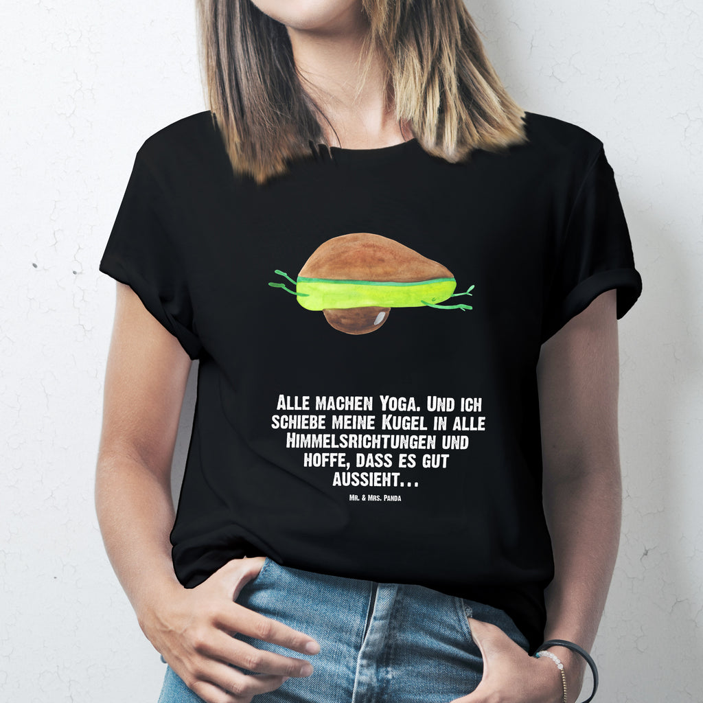 Größe XXL T-Shirt Avocado Yoga T-Shirt, Shirt, Tshirt, Lustiges T-Shirt, T-Shirt mit Spruch, Party, Junggesellenabschied, Jubiläum, Geburstag, Herrn, Damen, Männer, Frauen, Schlafshirt, Nachthemd, Sprüche, Avocado, Veggie, Vegan, Gesund, Avocado Yoga Vegan