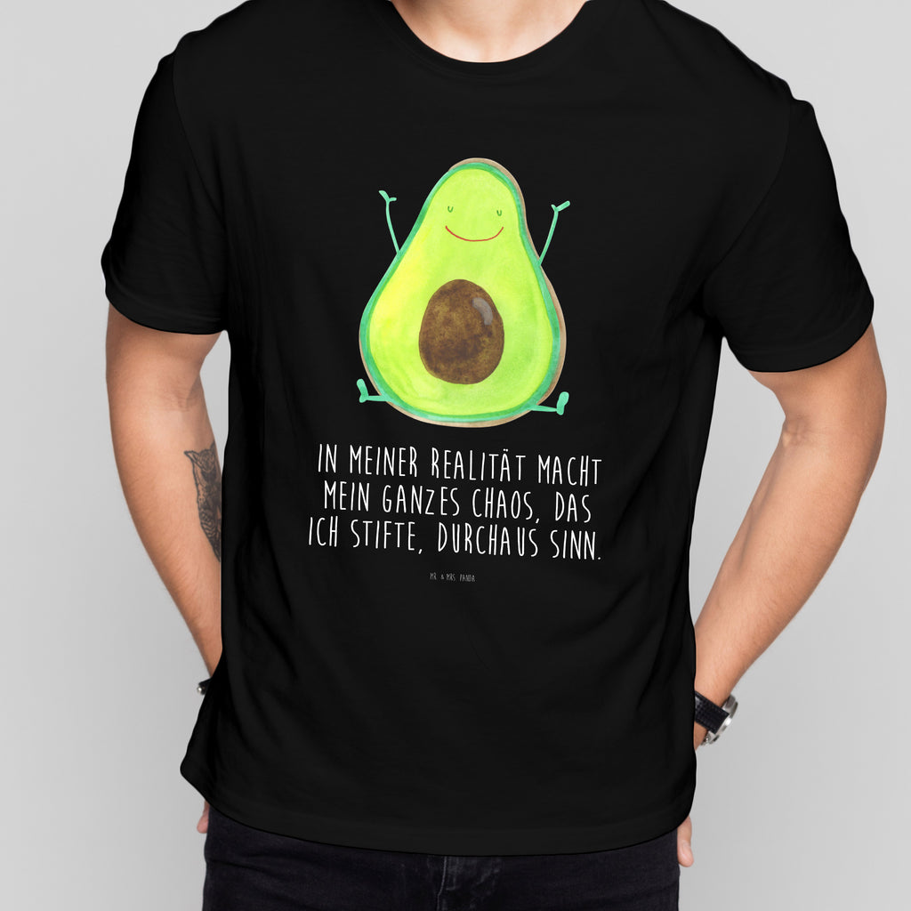 Größe S T-Shirt Avocado Happy T-Shirt, Shirt, Tshirt, Lustiges T-Shirt, T-Shirt mit Spruch, Party, Junggesellenabschied, Jubiläum, Geburstag, Herrn, Damen, Männer, Frauen, Schlafshirt, Nachthemd, Sprüche, Avocado, Veggie, Vegan, Gesund, Chaos