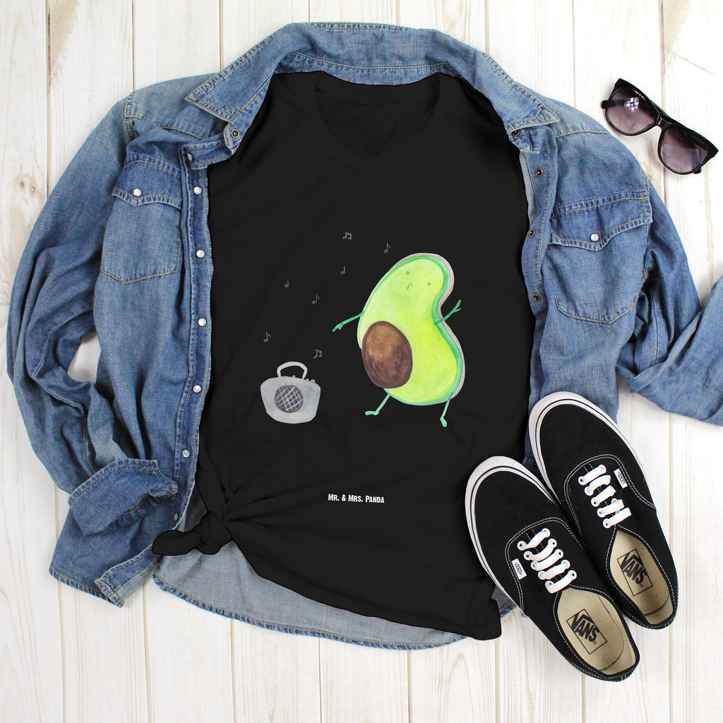 Größe L T-Shirt Avocado tanzt T-Shirt, Shirt, Tshirt, Lustiges T-Shirt, T-Shirt mit Spruch, Party, Junggesellenabschied, Jubiläum, Geburstag, Herrn, Damen, Männer, Frauen, Schlafshirt, Nachthemd, Sprüche, Avocado, Veggie, Vegan, Gesund