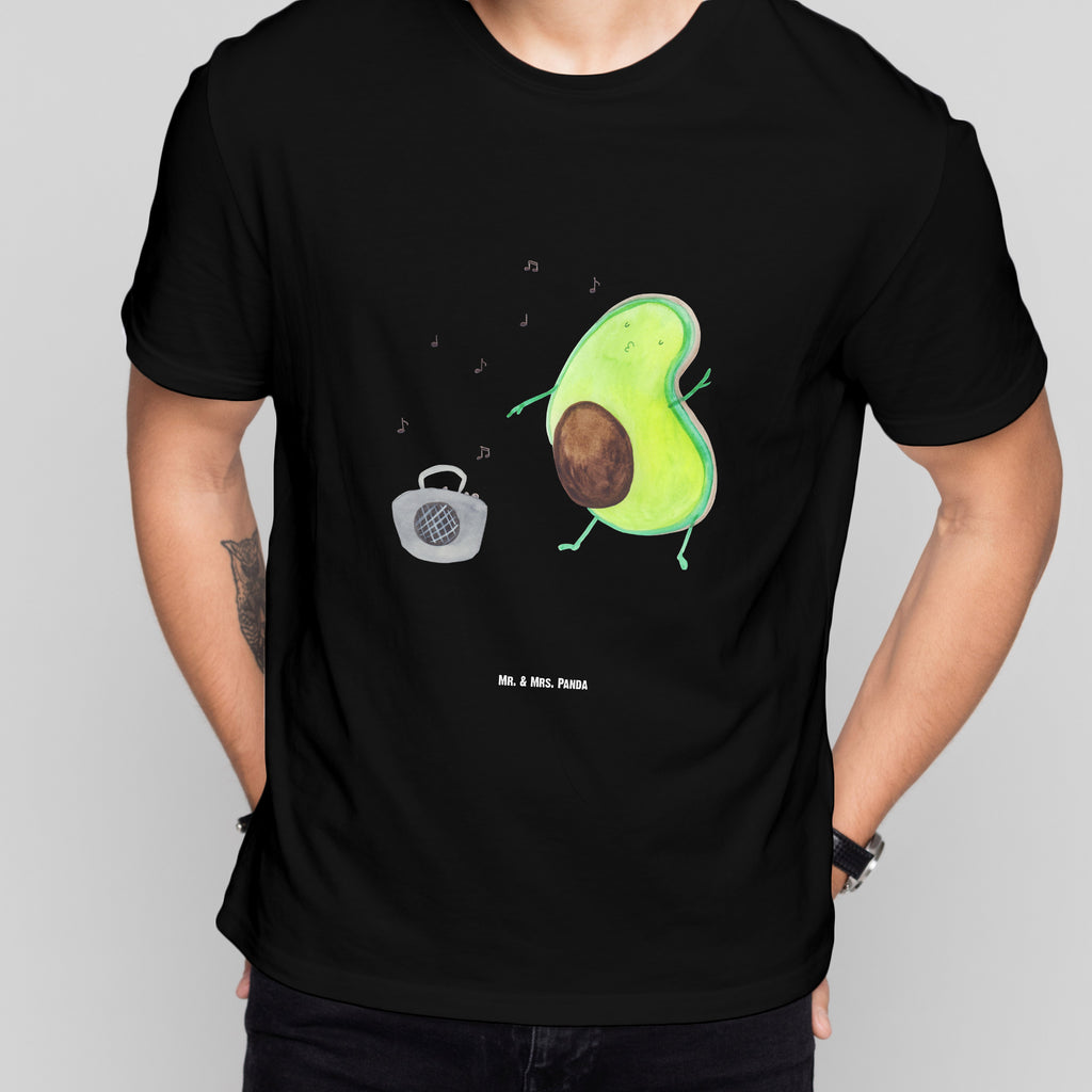 Größe L T-Shirt Avocado tanzt T-Shirt, Shirt, Tshirt, Lustiges T-Shirt, T-Shirt mit Spruch, Party, Junggesellenabschied, Jubiläum, Geburstag, Herrn, Damen, Männer, Frauen, Schlafshirt, Nachthemd, Sprüche, Avocado, Veggie, Vegan, Gesund