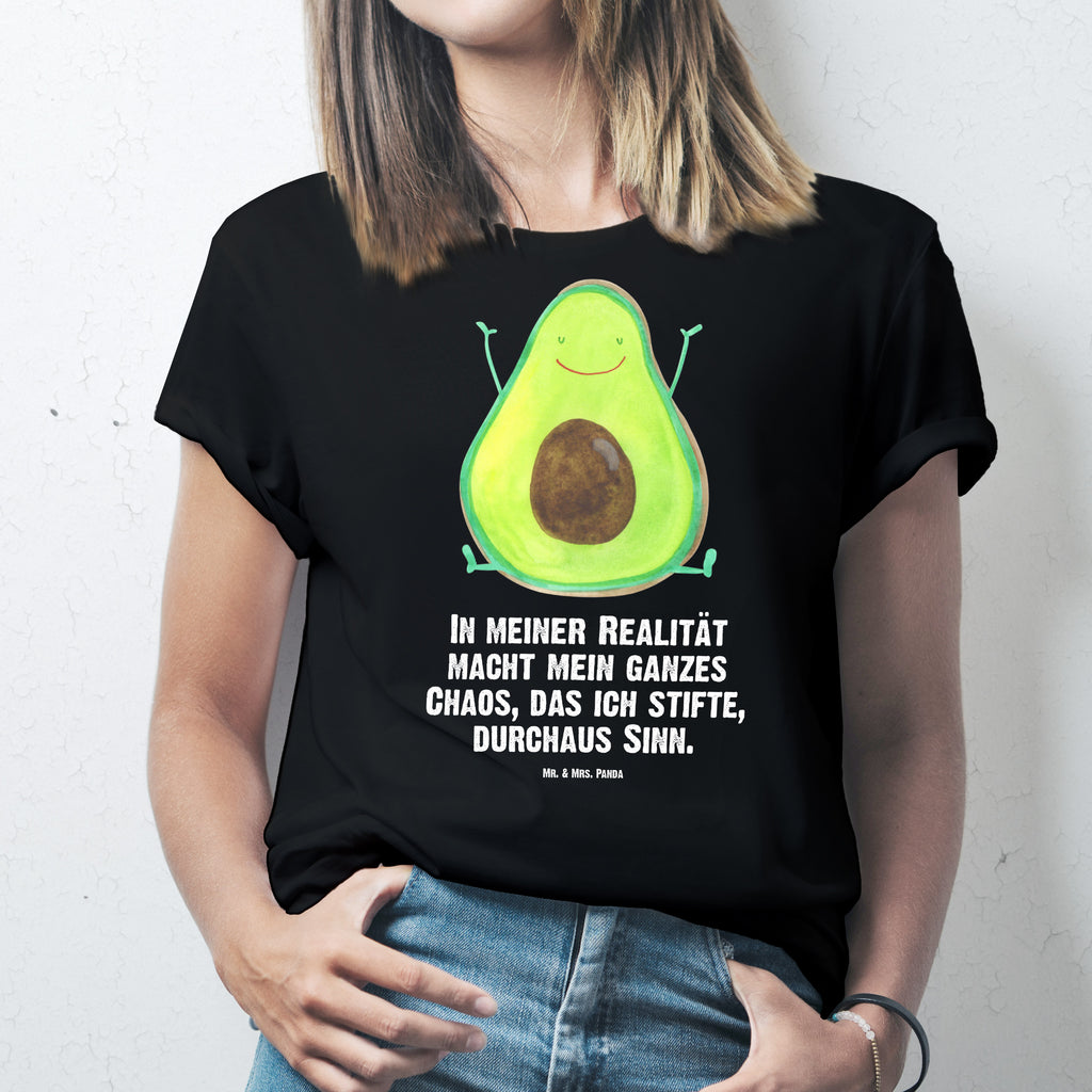 Größe M T-Shirt Avocado Happy T-Shirt, Shirt, Tshirt, Lustiges T-Shirt, T-Shirt mit Spruch, Party, Junggesellenabschied, Jubiläum, Geburstag, Herrn, Damen, Männer, Frauen, Schlafshirt, Nachthemd, Sprüche, Avocado, Veggie, Vegan, Gesund, Chaos
