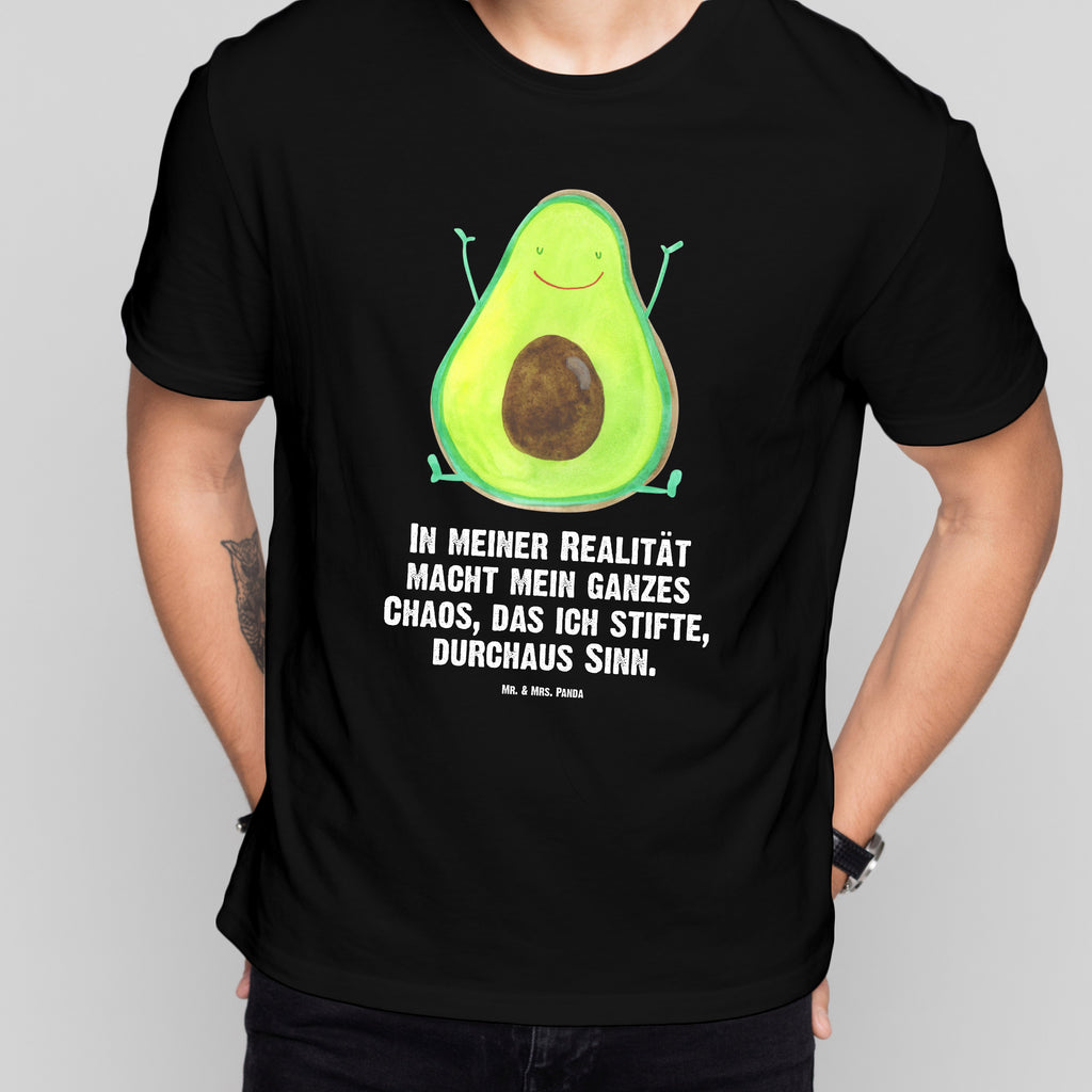 Größe M T-Shirt Avocado Happy T-Shirt, Shirt, Tshirt, Lustiges T-Shirt, T-Shirt mit Spruch, Party, Junggesellenabschied, Jubiläum, Geburstag, Herrn, Damen, Männer, Frauen, Schlafshirt, Nachthemd, Sprüche, Avocado, Veggie, Vegan, Gesund, Chaos