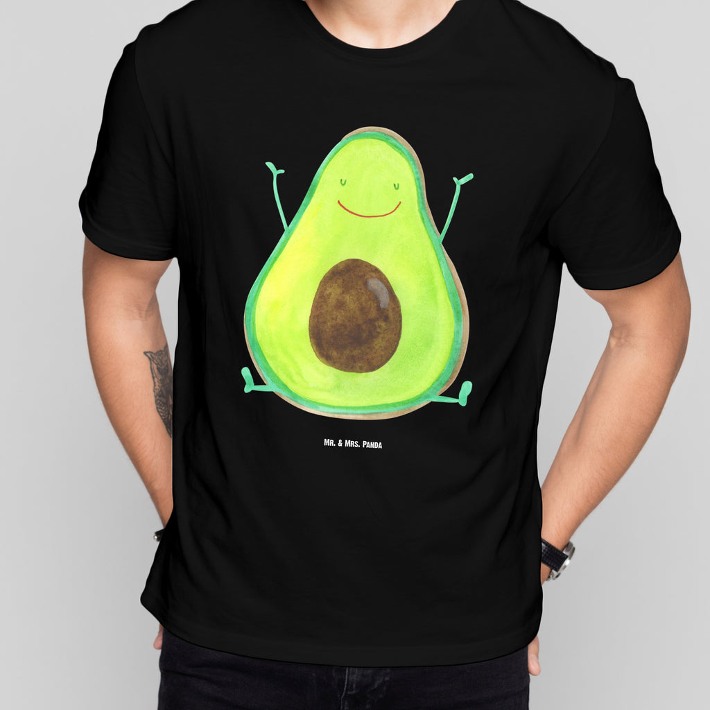 Größe XL T-Shirt Avocado Happy T-Shirt, Shirt, Tshirt, Lustiges T-Shirt, T-Shirt mit Spruch, Party, Junggesellenabschied, Jubiläum, Geburstag, Herrn, Damen, Männer, Frauen, Schlafshirt, Nachthemd, Sprüche, Avocado, Veggie, Vegan, Gesund, Chaos