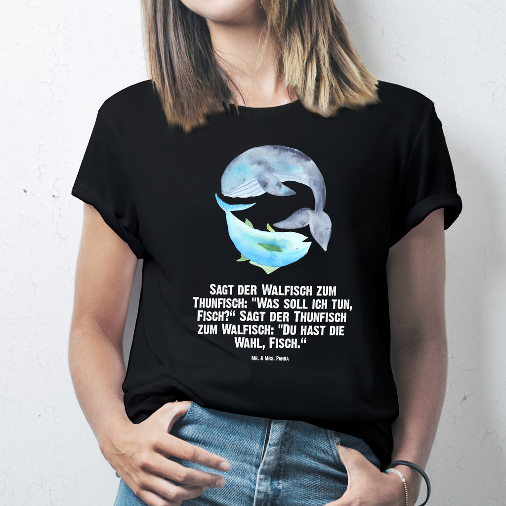 Größe XXL T-Shirt Walfisch & Thunfisch T-Shirt, Shirt, Tshirt, Lustiges T-Shirt, T-Shirt mit Spruch, Party, Junggesellenabschied, Jubiläum, Geburstag, Herrn, Damen, Männer, Frauen, Schlafshirt, Nachthemd, Sprüche, Tiermotive, Gute Laune, lustige Sprüche, Tiere, Wal, Wahl, Tunfisch, Wortwitz lustig, Spruch lustig, Flachwitz, Witz, Spruch des Tages, Flachwitz Geschenk