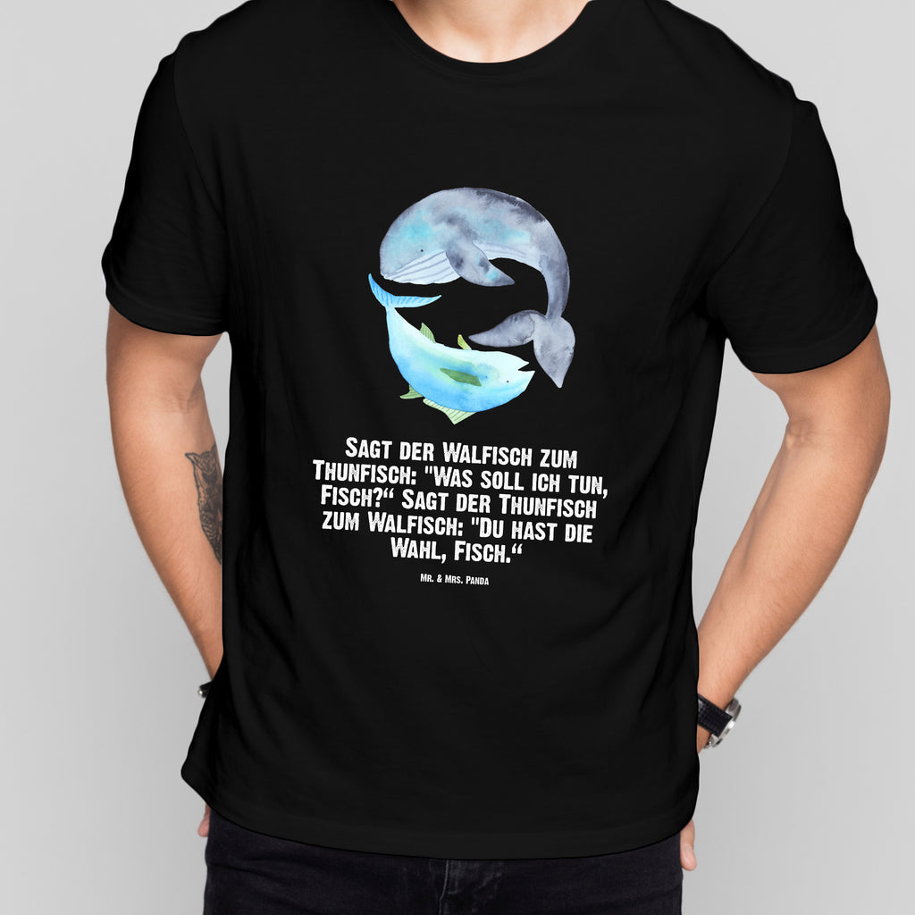Größe XXL T-Shirt Walfisch & Thunfisch T-Shirt, Shirt, Tshirt, Lustiges T-Shirt, T-Shirt mit Spruch, Party, Junggesellenabschied, Jubiläum, Geburstag, Herrn, Damen, Männer, Frauen, Schlafshirt, Nachthemd, Sprüche, Tiermotive, Gute Laune, lustige Sprüche, Tiere, Wal, Wahl, Tunfisch, Wortwitz lustig, Spruch lustig, Flachwitz, Witz, Spruch des Tages, Flachwitz Geschenk