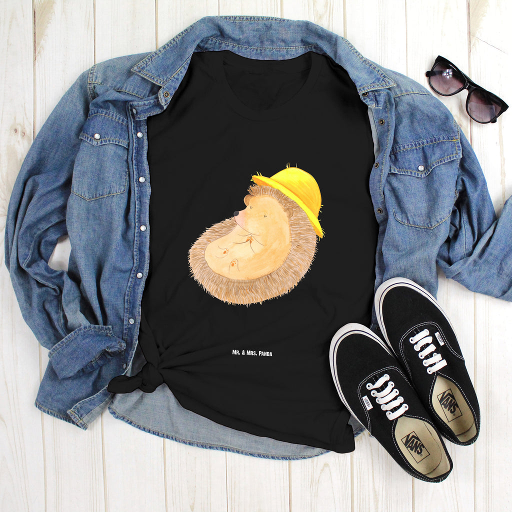 Größe XXL T-Shirt Igel betet T-Shirt, Shirt, Tshirt, Lustiges T-Shirt, T-Shirt mit Spruch, Party, Junggesellenabschied, Jubiläum, Geburstag, Herrn, Damen, Männer, Frauen, Schlafshirt, Nachthemd, Sprüche, Tiermotive, Gute Laune, lustige Sprüche, Tiere, Igel, Igel mit Hut, Sonnenhut, Gott, Amen, beten, Leben, Dankbarkeit, Dankbar sein, dankbar, genießen