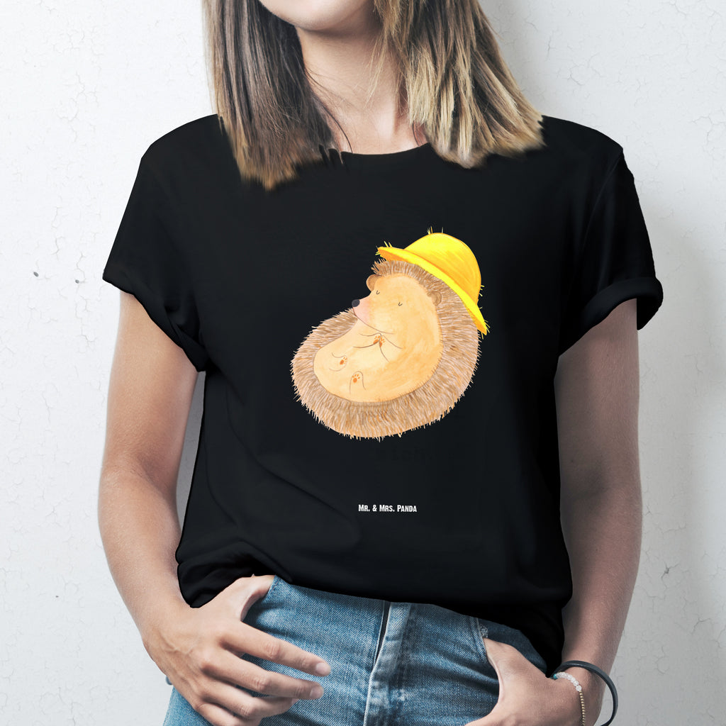Größe XXL T-Shirt Igel betet T-Shirt, Shirt, Tshirt, Lustiges T-Shirt, T-Shirt mit Spruch, Party, Junggesellenabschied, Jubiläum, Geburstag, Herrn, Damen, Männer, Frauen, Schlafshirt, Nachthemd, Sprüche, Tiermotive, Gute Laune, lustige Sprüche, Tiere, Igel, Igel mit Hut, Sonnenhut, Gott, Amen, beten, Leben, Dankbarkeit, Dankbar sein, dankbar, genießen