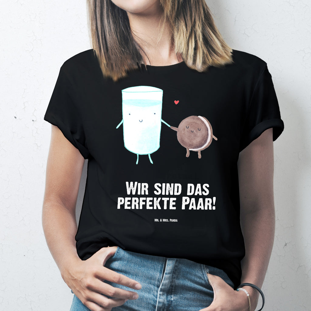 Größe S T-Shirt Milch & Keks T-Shirt, Shirt, Tshirt, Lustiges T-Shirt, T-Shirt mit Spruch, Party, Junggesellenabschied, Jubiläum, Geburstag, Herrn, Damen, Männer, Frauen, Schlafshirt, Nachthemd, Sprüche, Tiermotive, Gute Laune, lustige Sprüche, Tiere, Milk, Cookie, Milch, Keks, Kekse, Kaffee, Einladung Frühstück, Motiv süß, romantisch, perfektes Paar