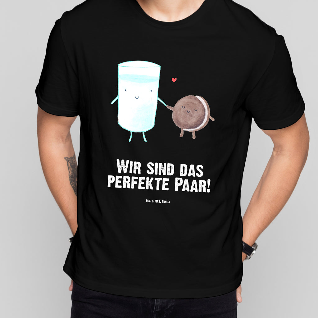 Größe S T-Shirt Milch & Keks T-Shirt, Shirt, Tshirt, Lustiges T-Shirt, T-Shirt mit Spruch, Party, Junggesellenabschied, Jubiläum, Geburstag, Herrn, Damen, Männer, Frauen, Schlafshirt, Nachthemd, Sprüche, Tiermotive, Gute Laune, lustige Sprüche, Tiere, Milk, Cookie, Milch, Keks, Kekse, Kaffee, Einladung Frühstück, Motiv süß, romantisch, perfektes Paar