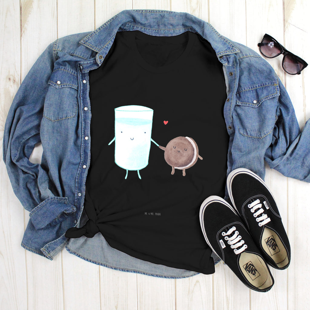 Größe S T-Shirt Milch & Keks T-Shirt, Shirt, Tshirt, Lustiges T-Shirt, T-Shirt mit Spruch, Party, Junggesellenabschied, Jubiläum, Geburstag, Herrn, Damen, Männer, Frauen, Schlafshirt, Nachthemd, Sprüche, Tiermotive, Gute Laune, lustige Sprüche, Tiere, Milk, Cookie, Milch, Keks, Kekse, Kaffee, Einladung Frühstück, Motiv süß, romantisch, perfektes Paar