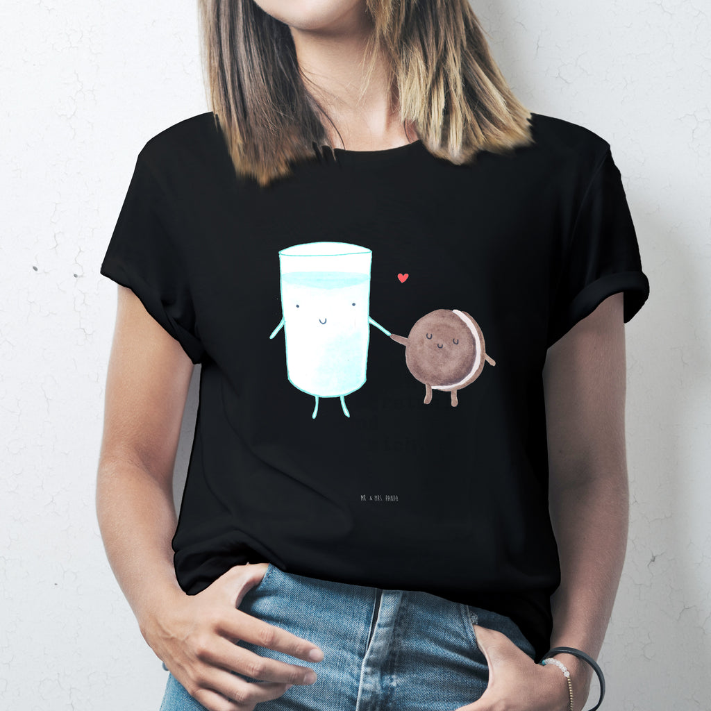 Größe S T-Shirt Milch & Keks T-Shirt, Shirt, Tshirt, Lustiges T-Shirt, T-Shirt mit Spruch, Party, Junggesellenabschied, Jubiläum, Geburstag, Herrn, Damen, Männer, Frauen, Schlafshirt, Nachthemd, Sprüche, Tiermotive, Gute Laune, lustige Sprüche, Tiere, Milk, Cookie, Milch, Keks, Kekse, Kaffee, Einladung Frühstück, Motiv süß, romantisch, perfektes Paar