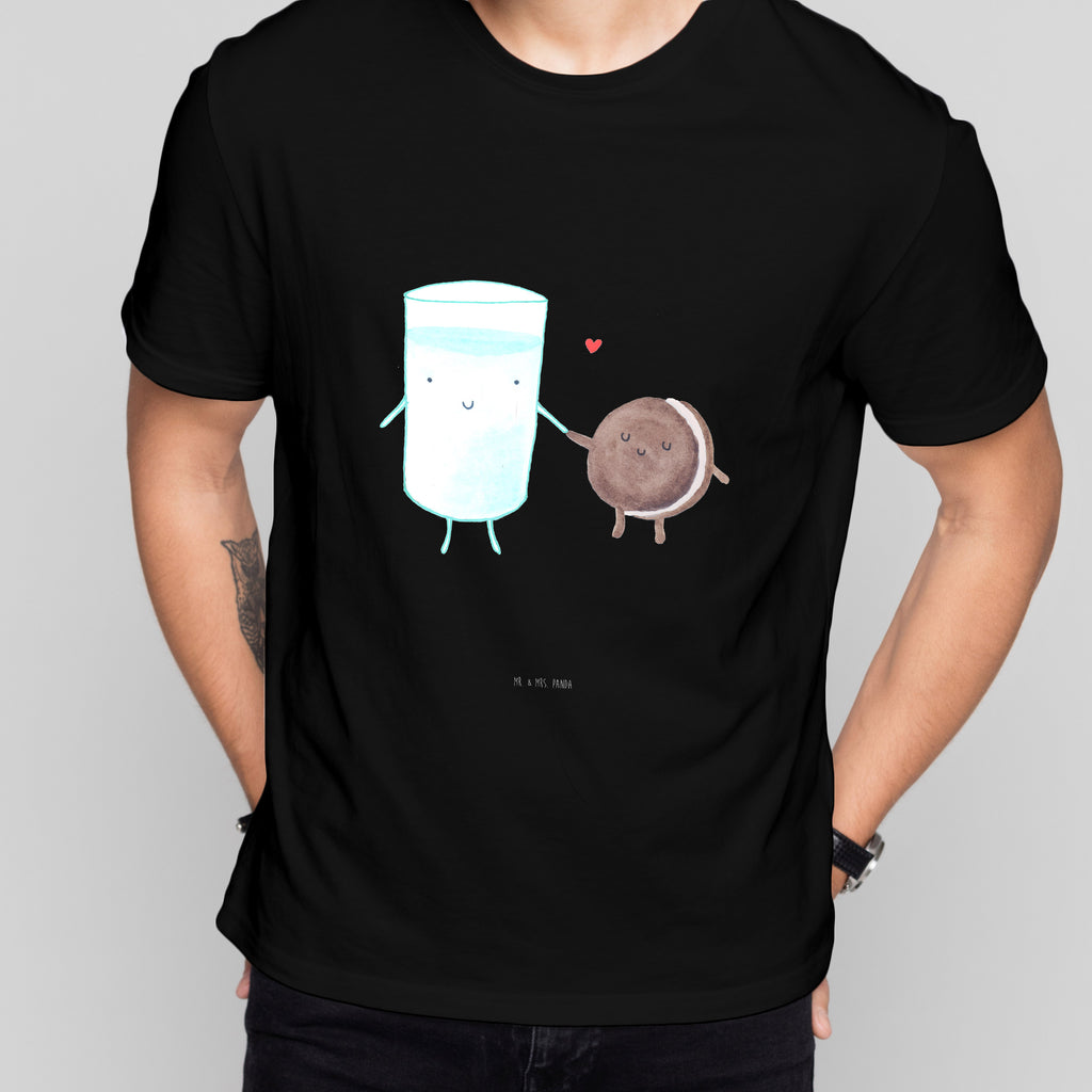 Größe S T-Shirt Milch & Keks T-Shirt, Shirt, Tshirt, Lustiges T-Shirt, T-Shirt mit Spruch, Party, Junggesellenabschied, Jubiläum, Geburstag, Herrn, Damen, Männer, Frauen, Schlafshirt, Nachthemd, Sprüche, Tiermotive, Gute Laune, lustige Sprüche, Tiere, Milk, Cookie, Milch, Keks, Kekse, Kaffee, Einladung Frühstück, Motiv süß, romantisch, perfektes Paar
