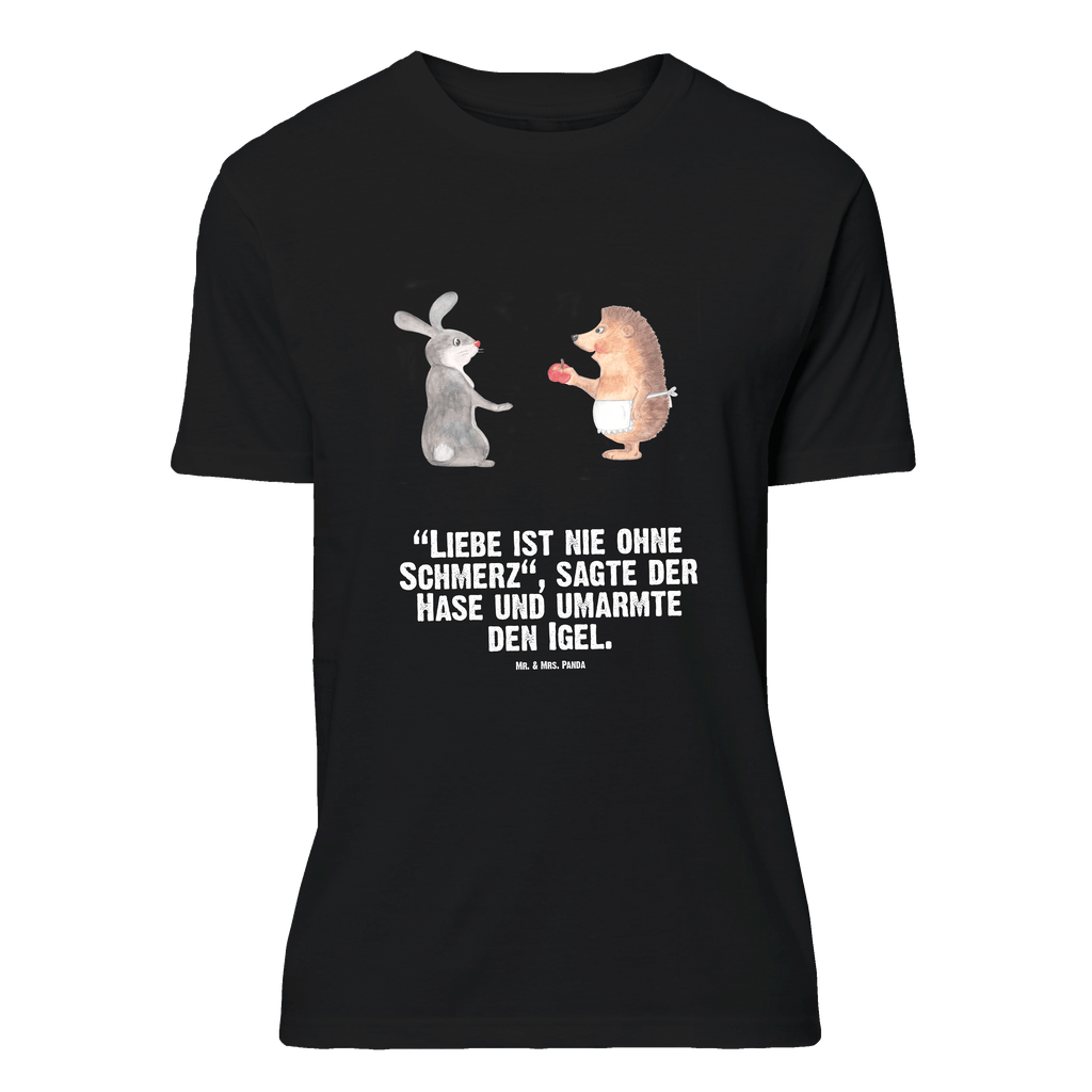 Größe S T-Shirt Liebe ist nie ohne Schmerz T-Shirt, Shirt, Tshirt, Lustiges T-Shirt, T-Shirt mit Spruch, Party, Junggesellenabschied, Jubiläum, Geburstag, Herrn, Damen, Männer, Frauen, Schlafshirt, Nachthemd, Sprüche, Tiermotive, Gute Laune, lustige Sprüche, Tiere, Igel und Hase, Igel, Hase, Liebe Spruch, Liebeskummer Geschenk, Herzschmerz, Trösten, Trennungsschmerz, Spruch romantisch