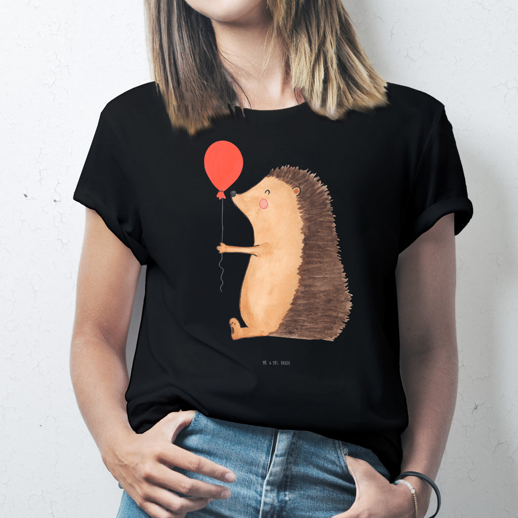 Größe S T-Shirt Igel mit Luftballon T-Shirt, Shirt, Tshirt, Lustiges T-Shirt, T-Shirt mit Spruch, Party, Junggesellenabschied, Jubiläum, Geburstag, Herrn, Damen, Männer, Frauen, Schlafshirt, Nachthemd, Sprüche, Tiermotive, Gute Laune, lustige Sprüche, Tiere, Igel, Geburtstag, Herzlichen Glückwunsch, Glückwunsch, Geburtstagskind, Ballon, Happy Birthday