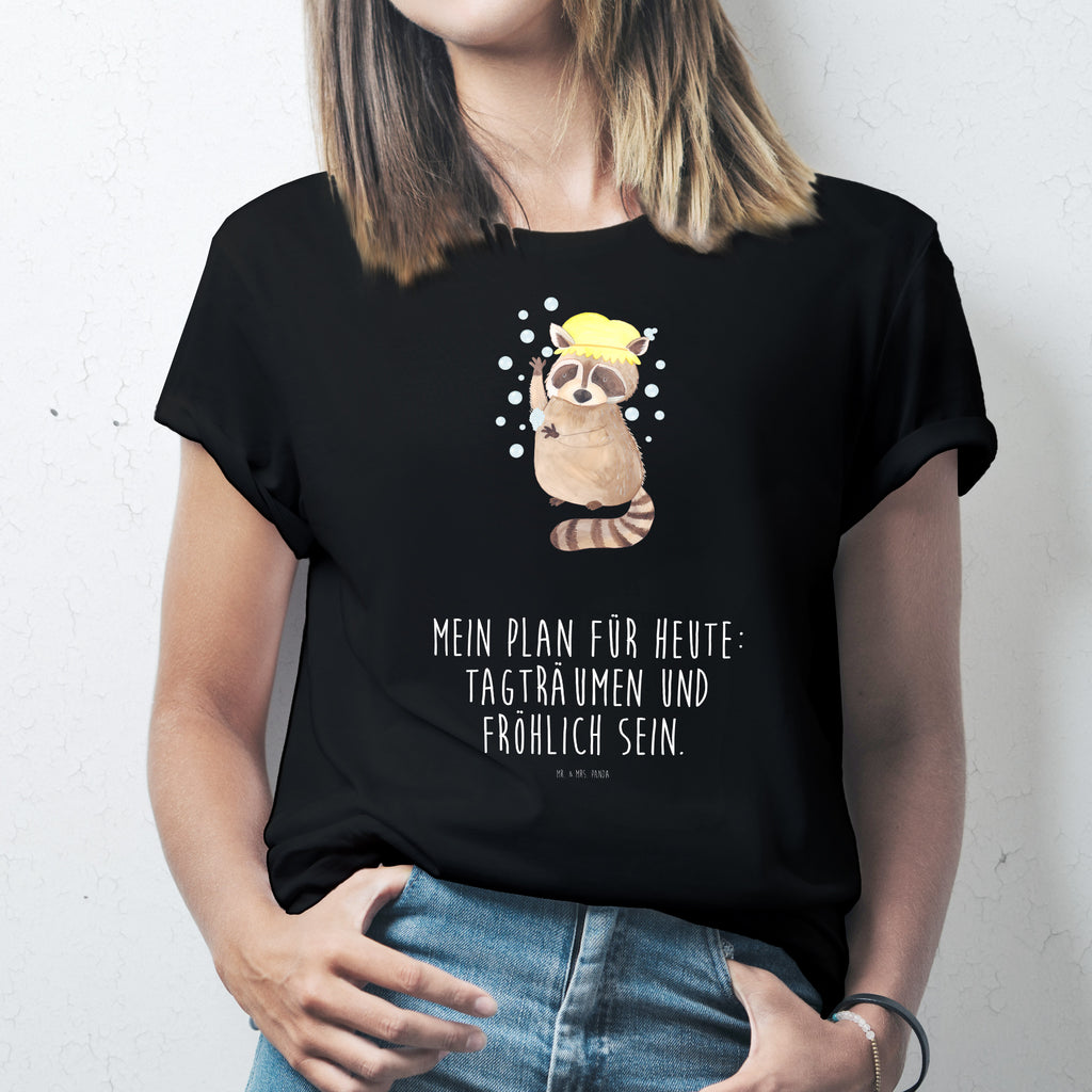 Größe S T-Shirt Waschbär T-Shirt, Shirt, Tshirt, Lustiges T-Shirt, T-Shirt mit Spruch, Party, Junggesellenabschied, Jubiläum, Geburstag, Herrn, Damen, Männer, Frauen, Schlafshirt, Nachthemd, Sprüche, Tiermotive, Gute Laune, lustige Sprüche, Tiere, Waschbär, Tagträumen, Plan, Fröhlich, waschen, Seifenblasen