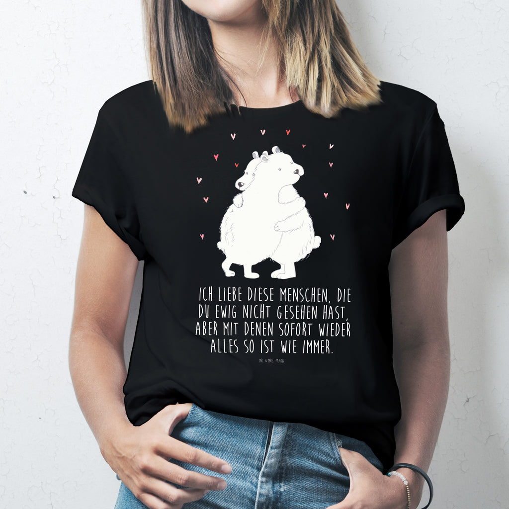Größe S T-Shirt Eisbär Umarmen T-Shirt, Shirt, Tshirt, Lustiges T-Shirt, T-Shirt mit Spruch, Party, Junggesellenabschied, Jubiläum, Geburstag, Herrn, Damen, Männer, Frauen, Schlafshirt, Nachthemd, Sprüche, Tiermotive, Gute Laune, lustige Sprüche, Tiere
