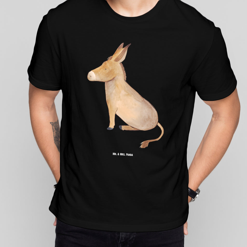 Größe L T-Shirt Esel T-Shirt, Shirt, Tshirt, Lustiges T-Shirt, T-Shirt mit Spruch, Party, Junggesellenabschied, Jubiläum, Geburstag, Herrn, Damen, Männer, Frauen, Schlafshirt, Nachthemd, Sprüche, Tiermotive, Gute Laune, lustige Sprüche, Tiere, Esel, Weisheit, Lebensmut, Lebensglück, Ziel, Lebensziel, Mut, erfolg, tapferkeit, positive gedanken, zuversicht