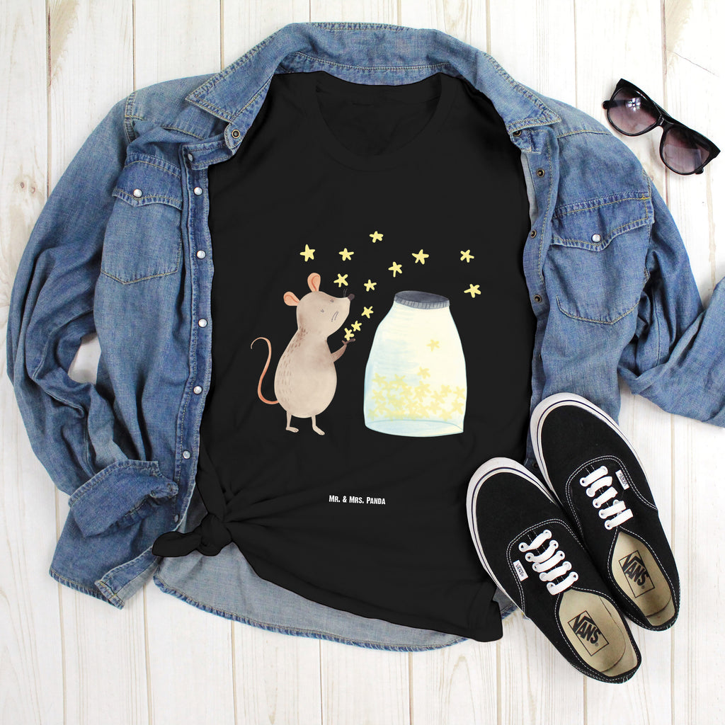 Größe L T-Shirt Maus Sterne T-Shirt, Shirt, Tshirt, Lustiges T-Shirt, T-Shirt mit Spruch, Party, Junggesellenabschied, Jubiläum, Geburstag, Herrn, Damen, Männer, Frauen, Schlafshirt, Nachthemd, Sprüche, Tiermotive, Gute Laune, lustige Sprüche, Tiere, Maus, Sterne, Wunsch, Kind, Taufe, Taufgeschenk, Geburt, Schwangerschaft, erstes Kind, Kindergeburtstag, Geburtstag, Hoffnung, Träume