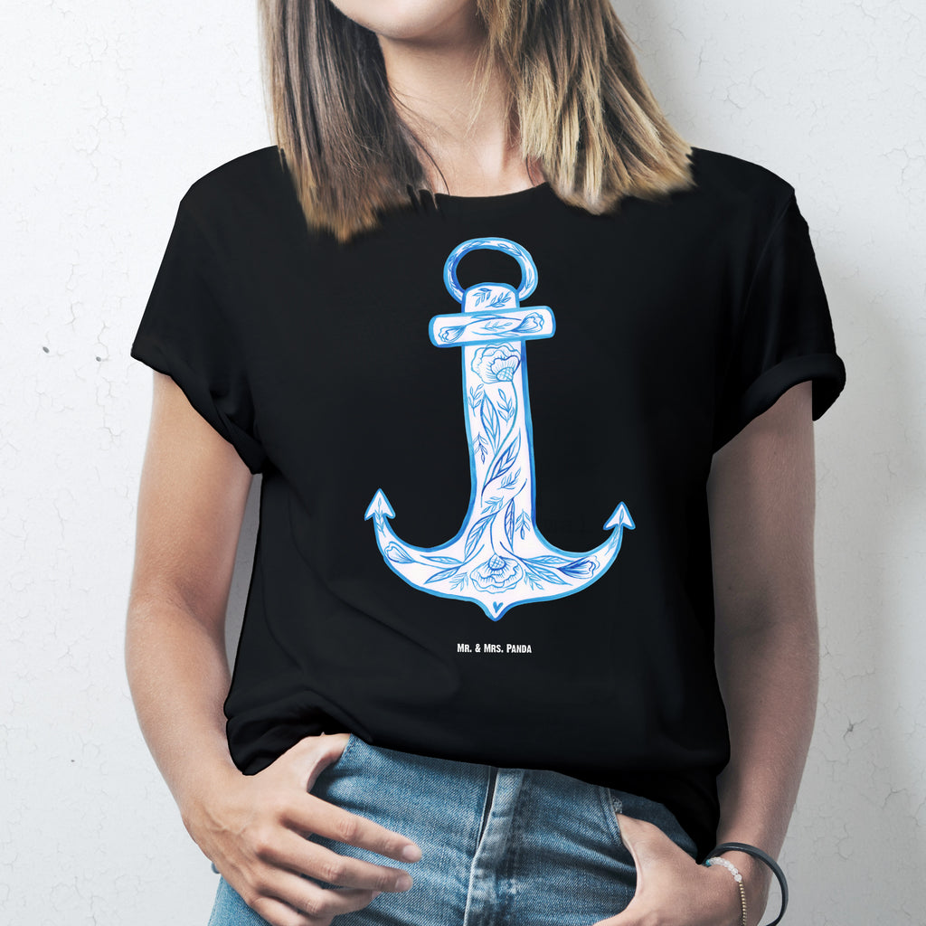 Größe L T-Shirt Anker Blau T-Shirt, Shirt, Tshirt, Lustiges T-Shirt, T-Shirt mit Spruch, Party, Junggesellenabschied, Jubiläum, Geburstag, Herrn, Damen, Männer, Frauen, Schlafshirt, Nachthemd, Sprüche, Tiermotive, Gute Laune, lustige Sprüche, Tiere