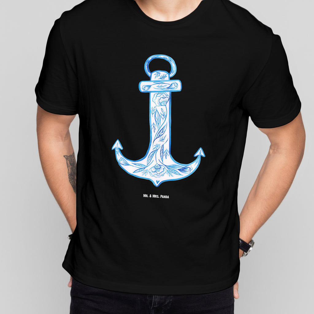 Größe L T-Shirt Anker Blau T-Shirt, Shirt, Tshirt, Lustiges T-Shirt, T-Shirt mit Spruch, Party, Junggesellenabschied, Jubiläum, Geburstag, Herrn, Damen, Männer, Frauen, Schlafshirt, Nachthemd, Sprüche, Tiermotive, Gute Laune, lustige Sprüche, Tiere