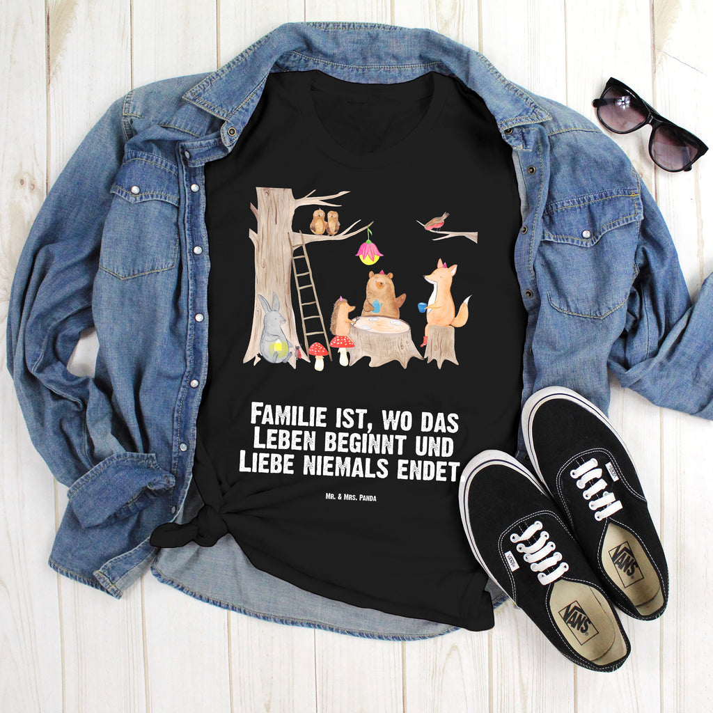 Größe L T-Shirt Waldtiere Picknick T-Shirt, Shirt, Tshirt, Lustiges T-Shirt, T-Shirt mit Spruch, Party, Junggesellenabschied, Jubiläum, Geburstag, Herrn, Damen, Männer, Frauen, Schlafshirt, Nachthemd, Sprüche, Tiermotive, Gute Laune, lustige Sprüche, Tiere, Waldtiere, Picknick, Wald, Fuchs, Hase, Igel, Maus, Eichhörnchen