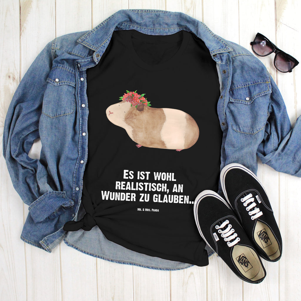 Größe M T-Shirt Meerschweinchen weise T-Shirt, Shirt, Tshirt, Lustiges T-Shirt, T-Shirt mit Spruch, Party, Junggesellenabschied, Jubiläum, Geburstag, Herrn, Damen, Männer, Frauen, Schlafshirt, Nachthemd, Sprüche, Tiermotive, Gute Laune, lustige Sprüche, Tiere, Meerschweinchen, Meerie, Meeries, Wunder, Blumenkind, Realität, Spruch, Weisheit, Motivation, Wunderland